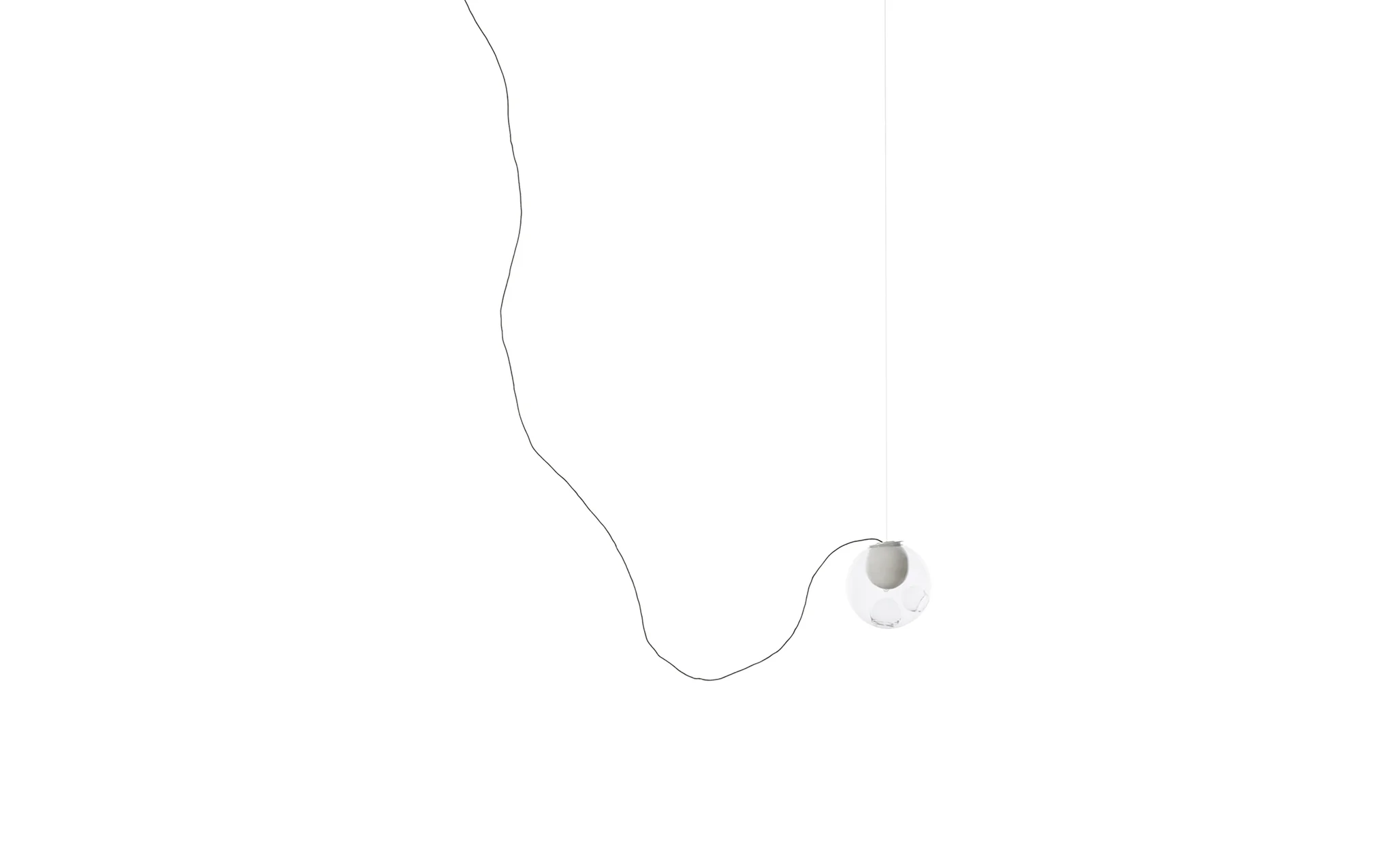 28.1 Random pendant - sculptural cable - Image 2