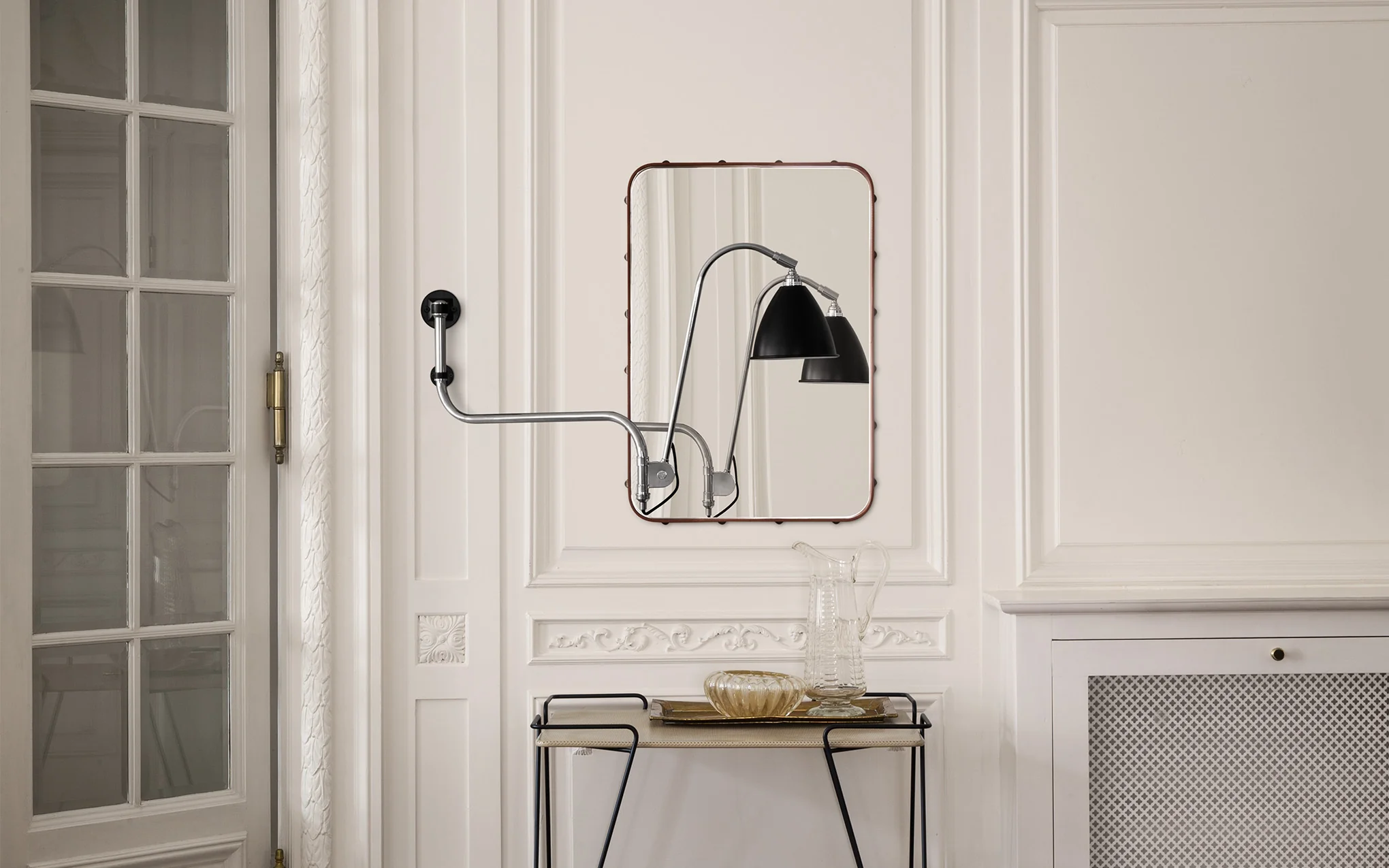 Adnet wall mirror - rectangular - Image 11