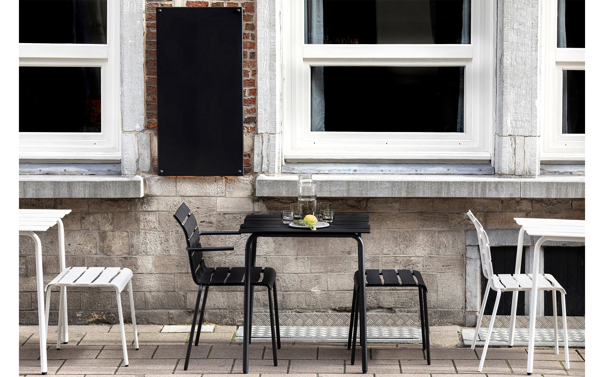 Aligned dining armchair - Image 8