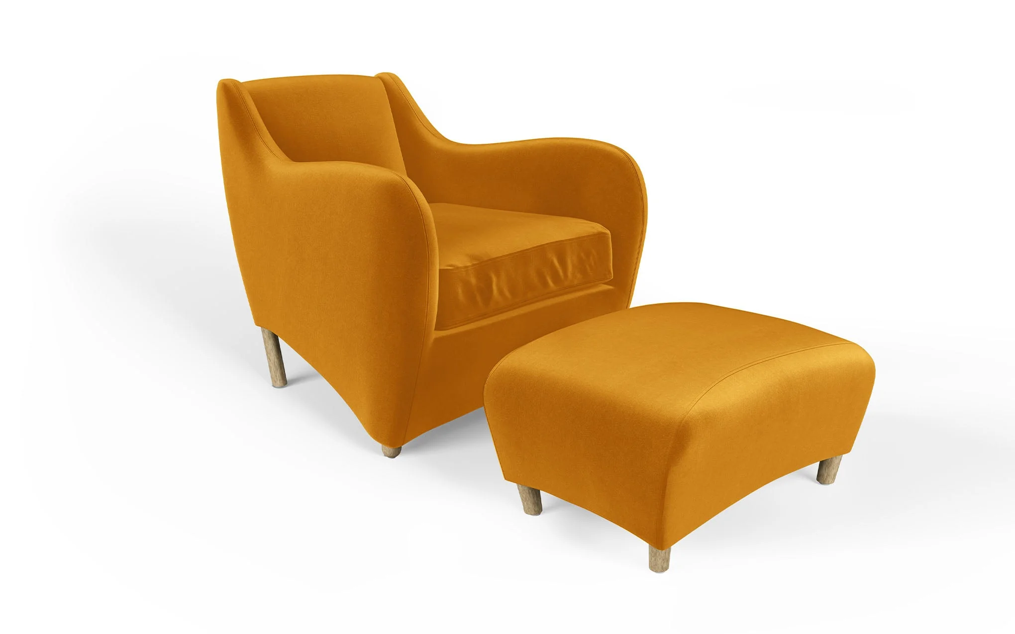 Balzac armchair & ottoman - Image 46