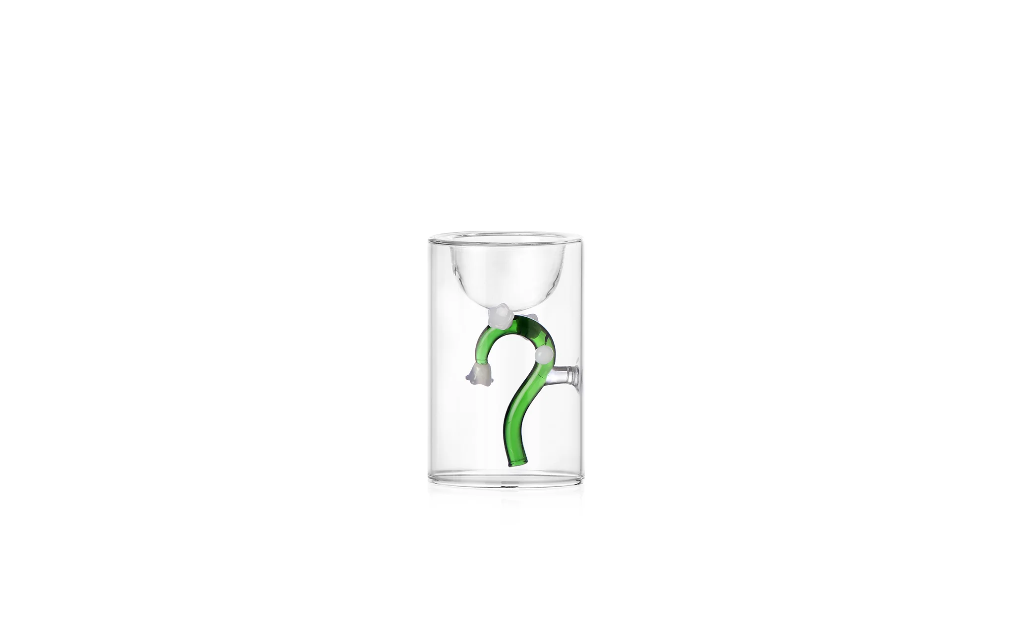 Botanica egg cup - white flower