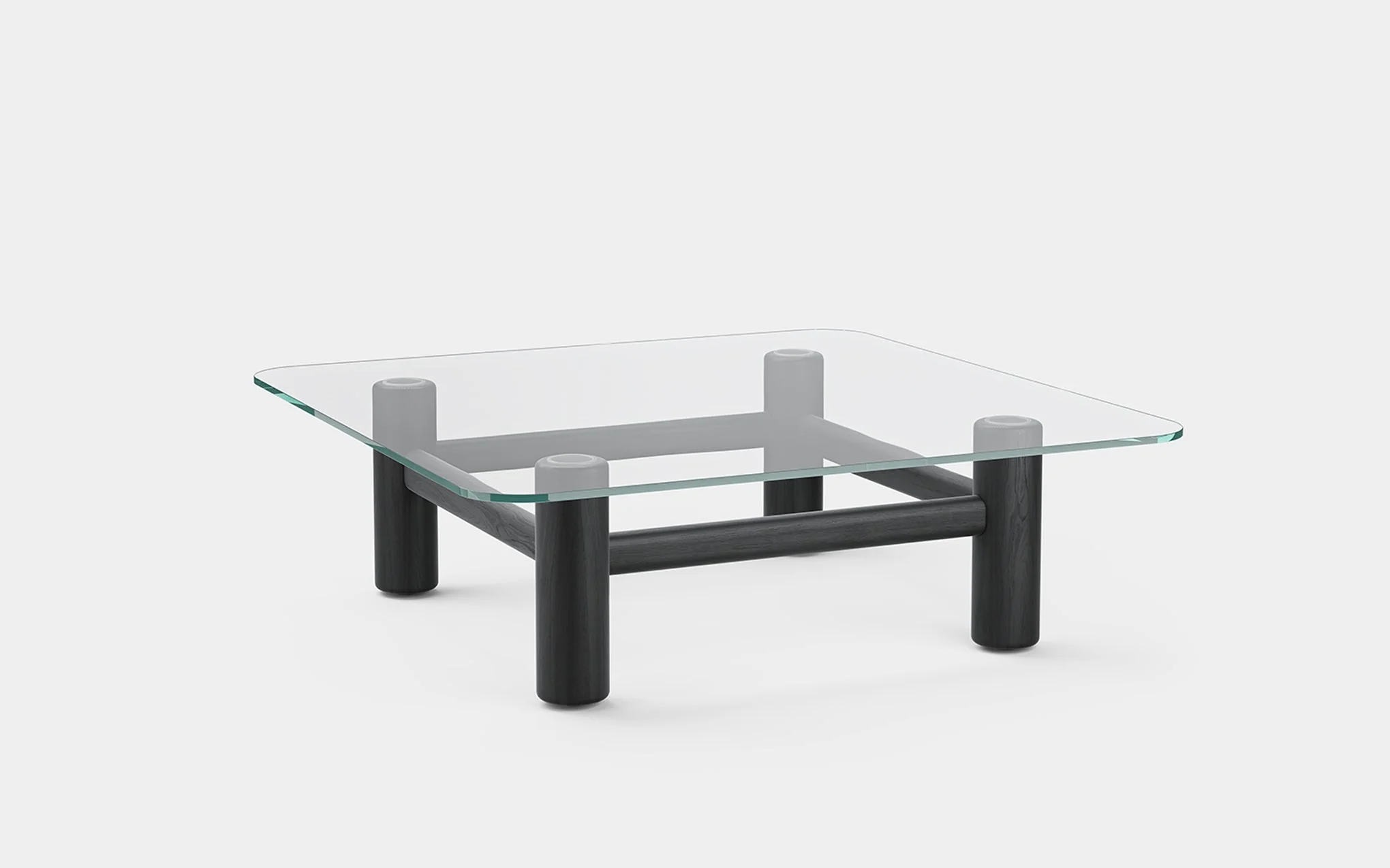Boundary square coffee table