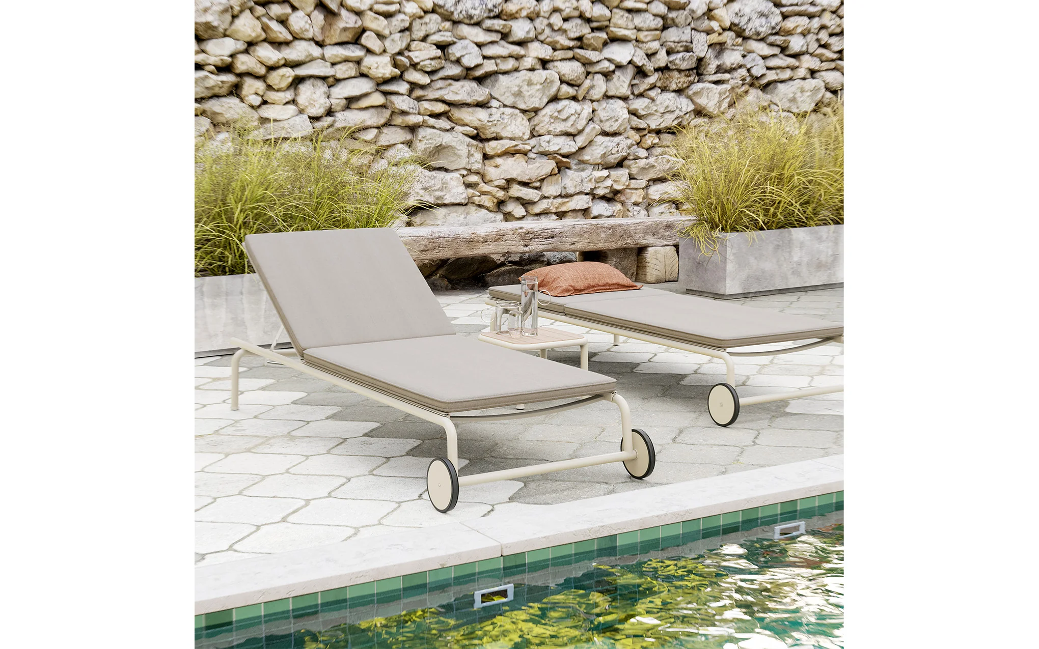 Campus outdoor sun lounger - Image 3
