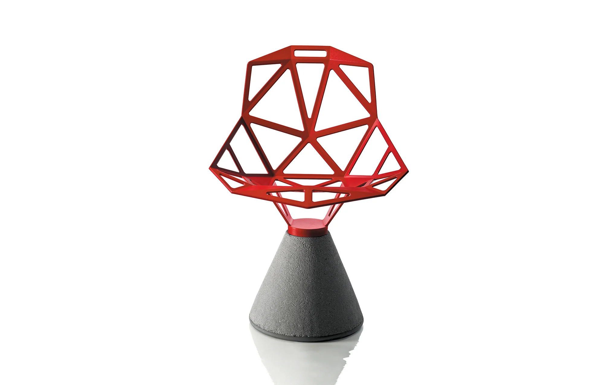 Chair_One - concrete base