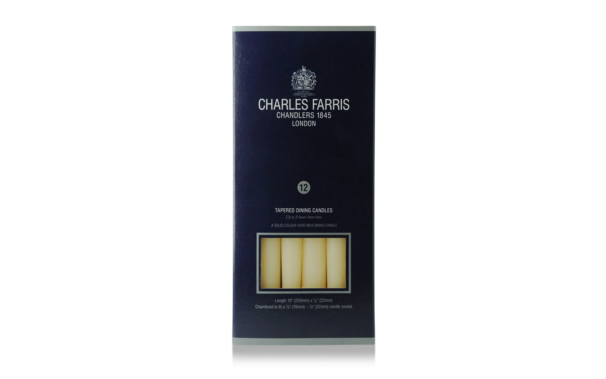 Charles Farris tapered diner candles