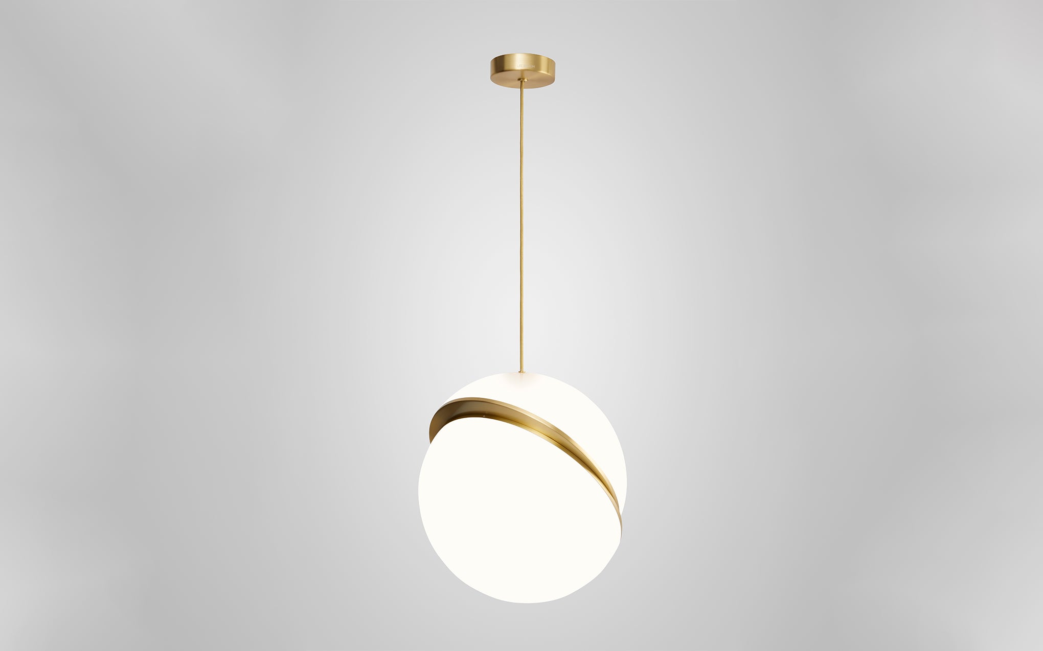 Crescent pendant