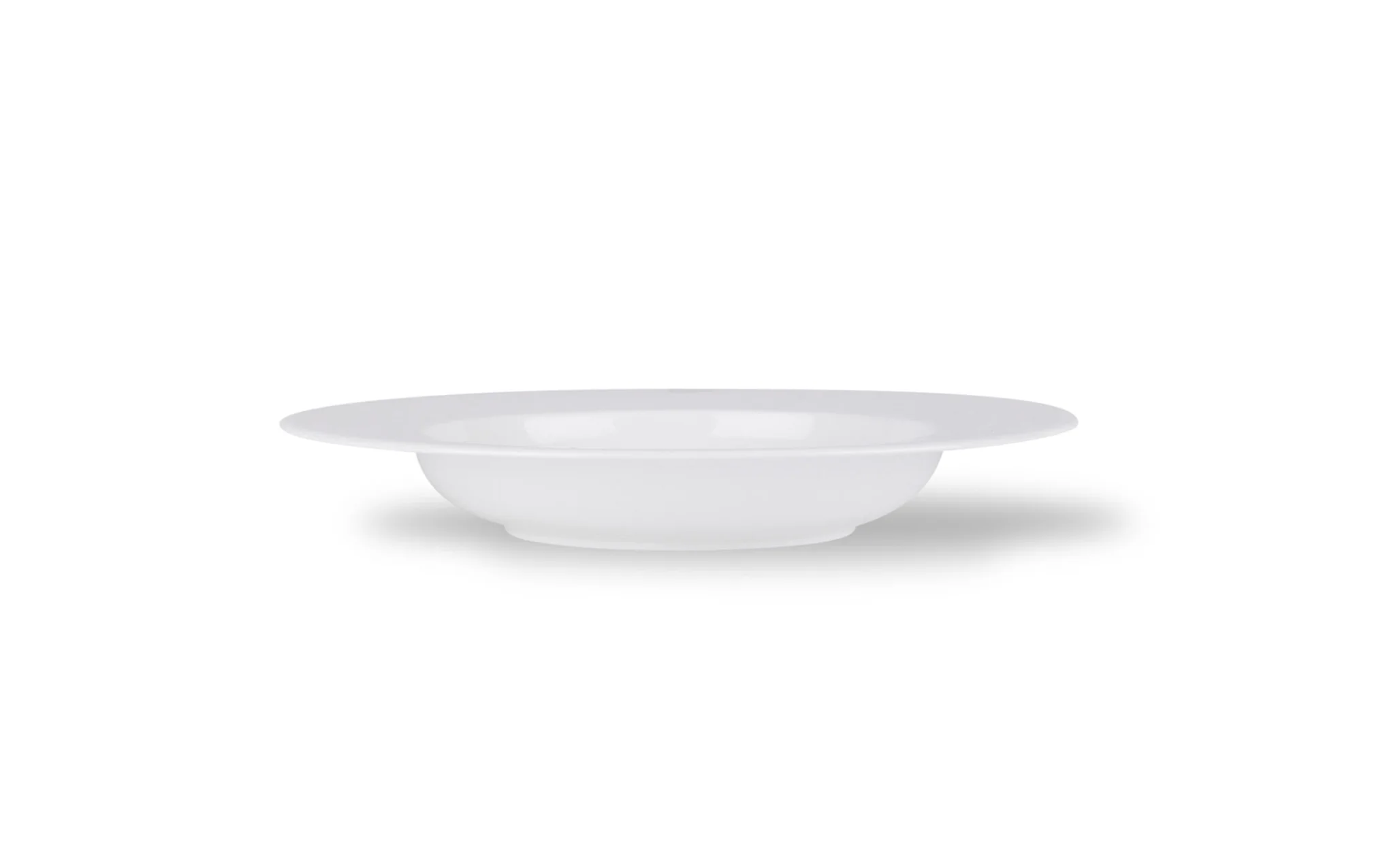 DM fine bone china rimmed soup plate - Image 2