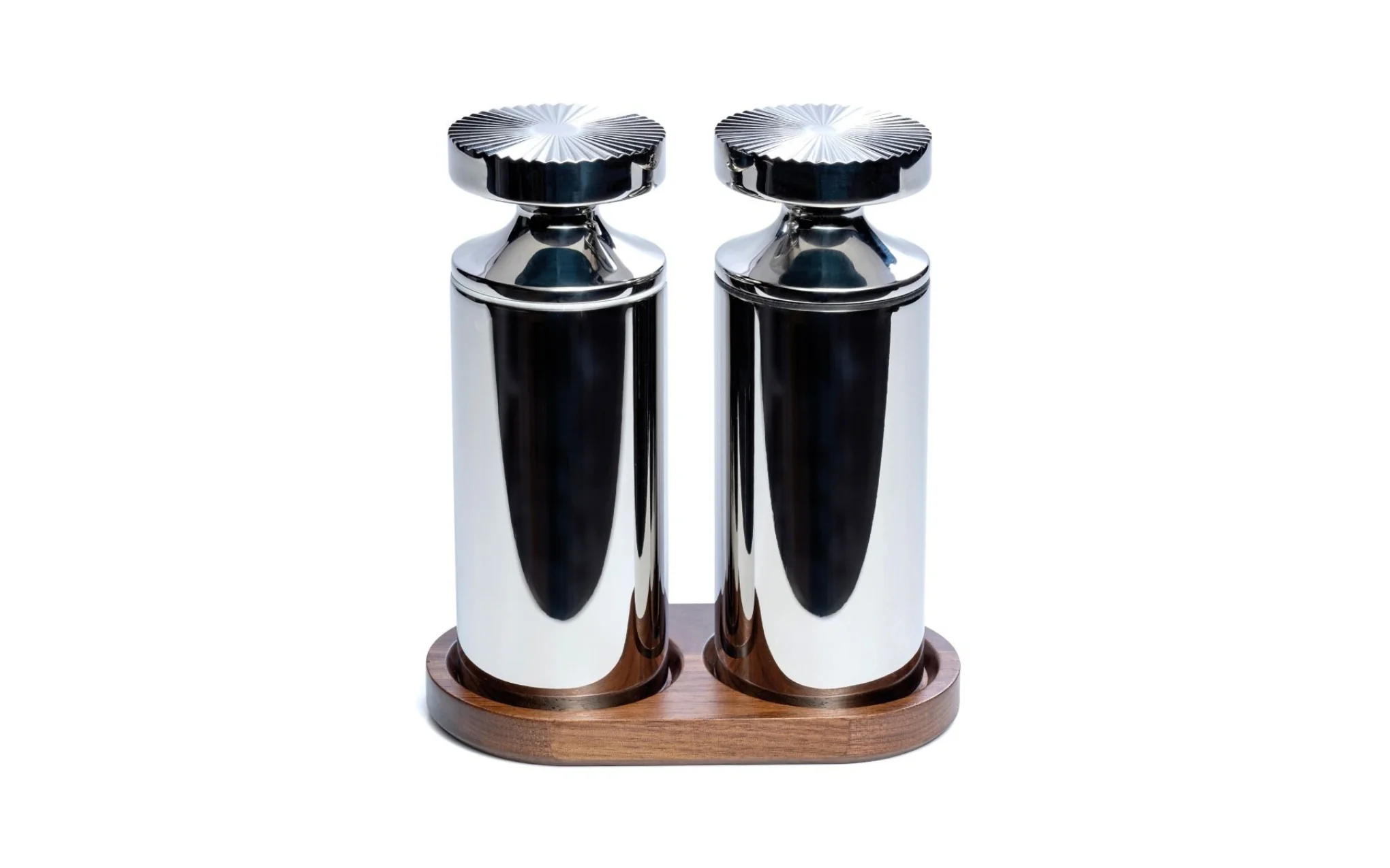 DM salt & pepper mill stand - walnut - Image 2