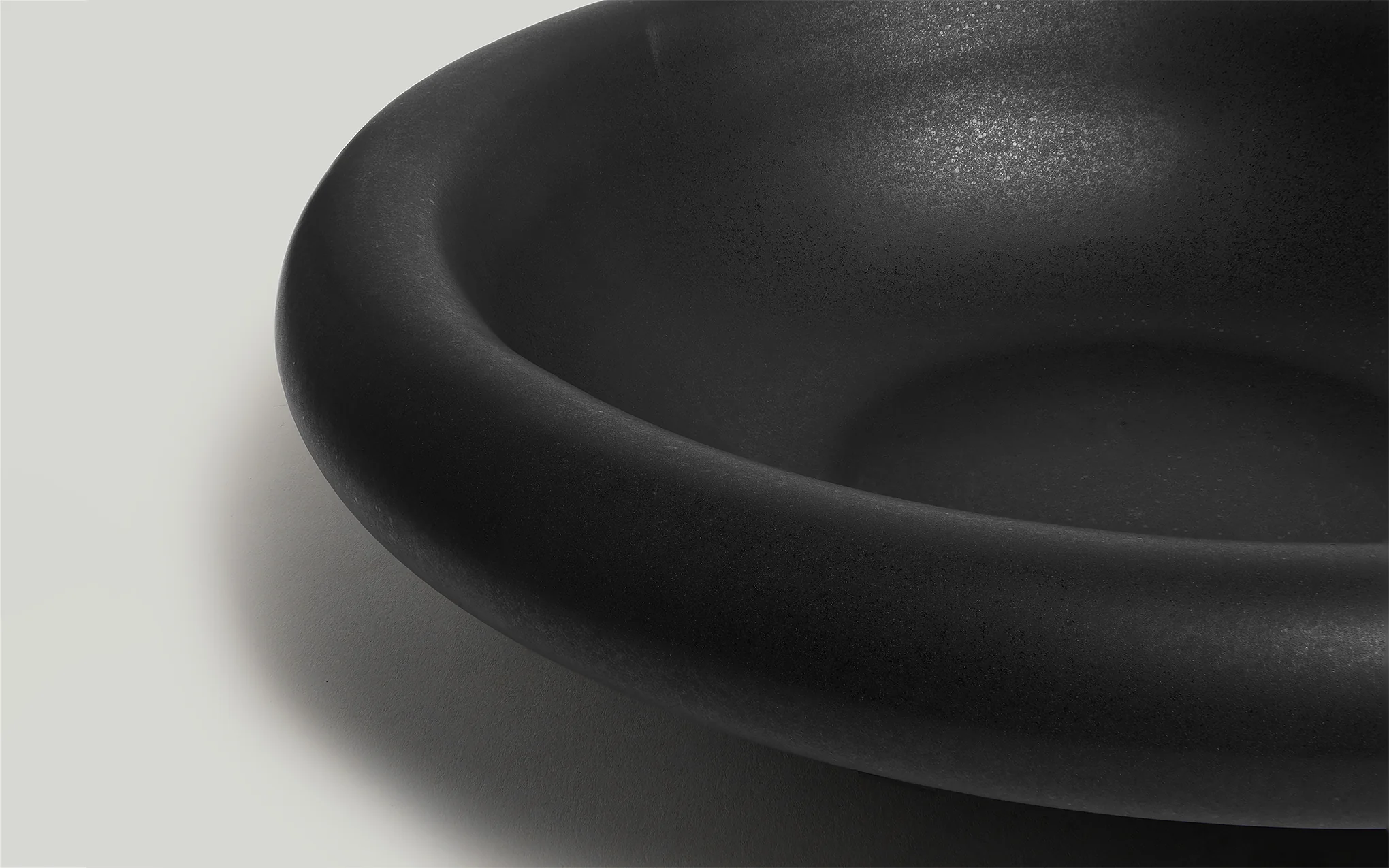 Dough wide bowl - charcoal - Image 4