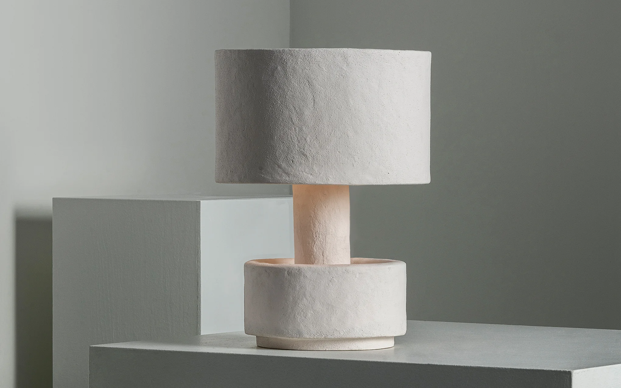 Earth table light with dish - Image 5