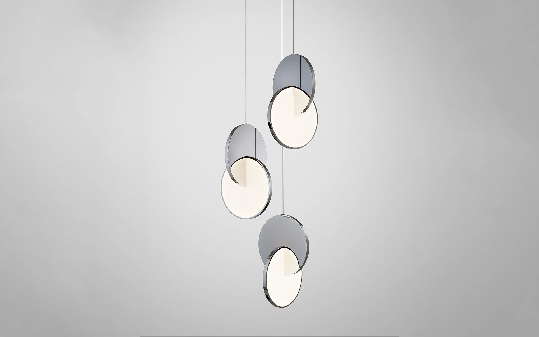 Eclipse chandelier - 3 piece - Image 2