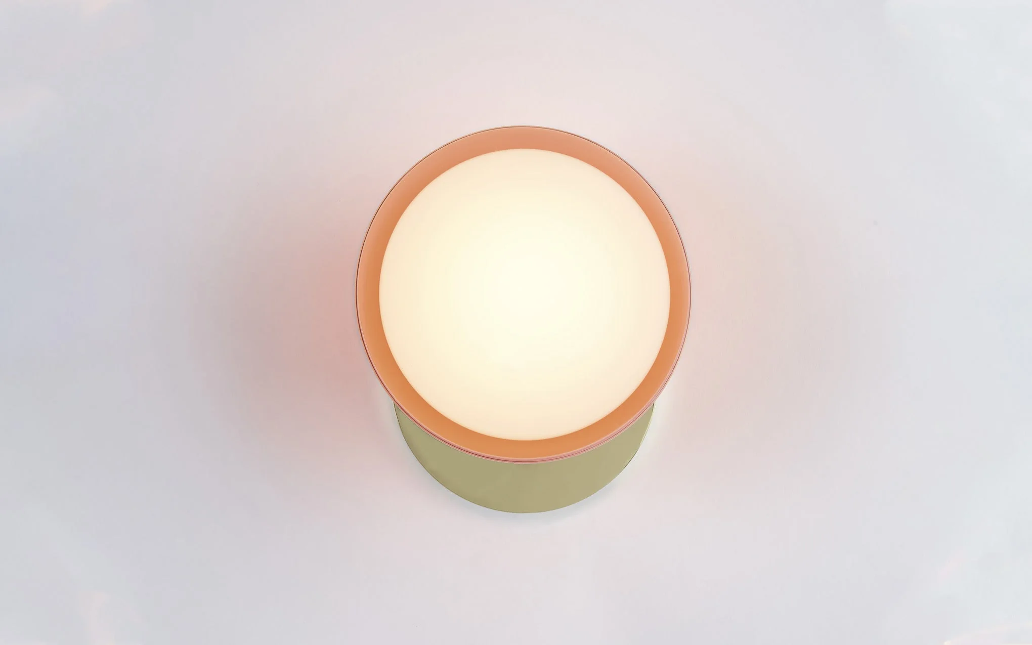 Ex-Display Geode wall light - Polished Brass w. Pink Glass - Image 2