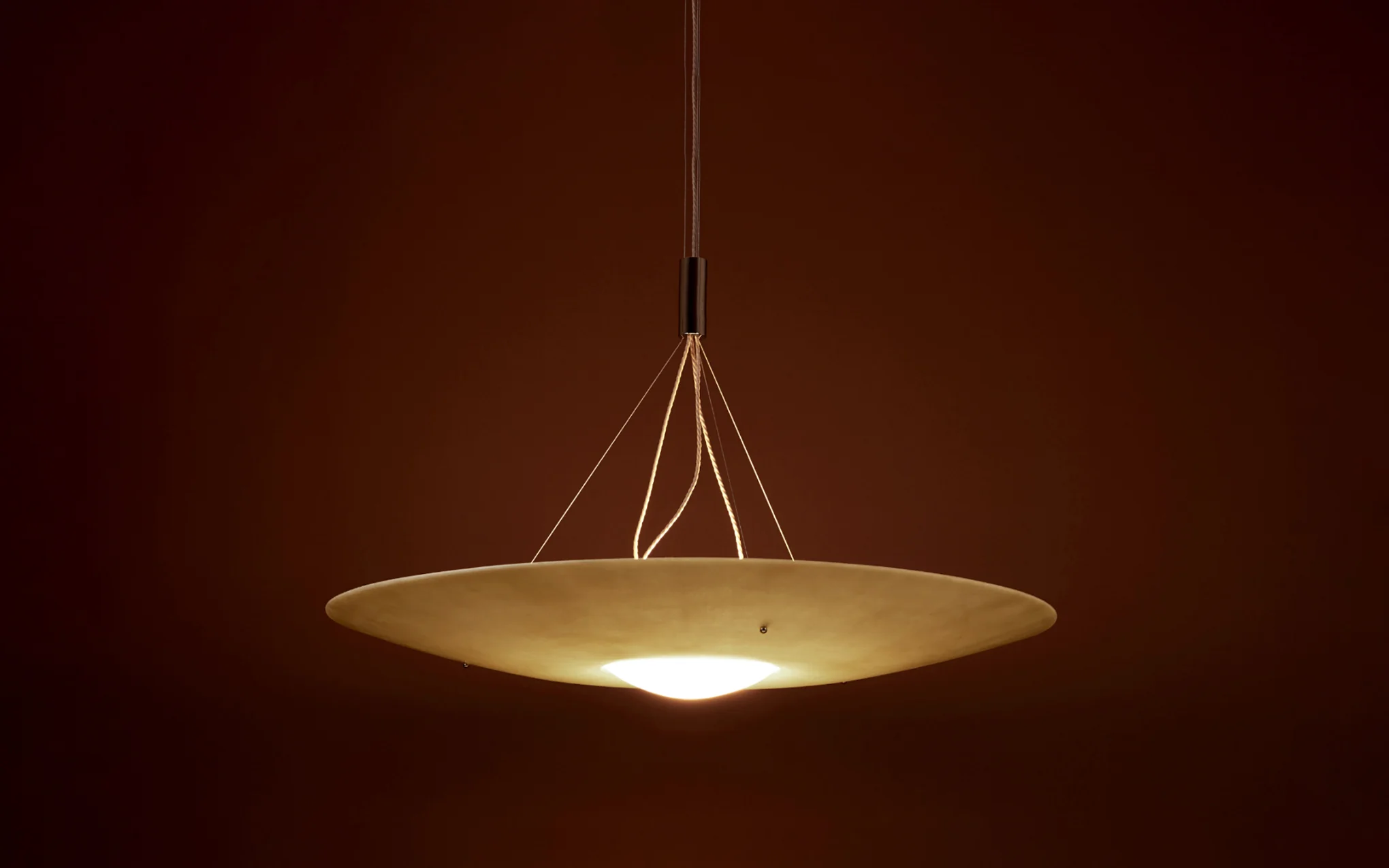Fiber pendant - large