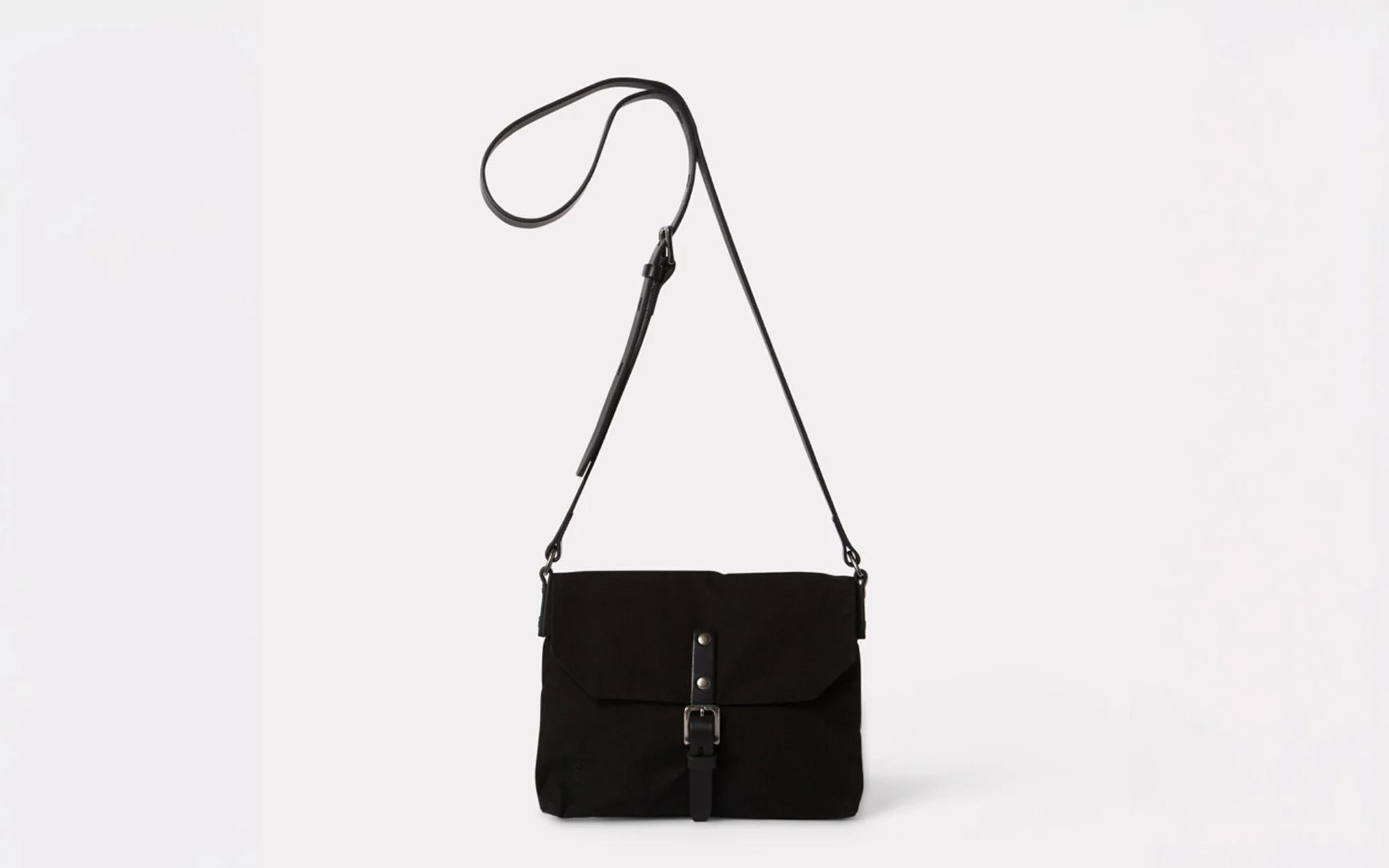 Friday waxed cotton crossbody bag