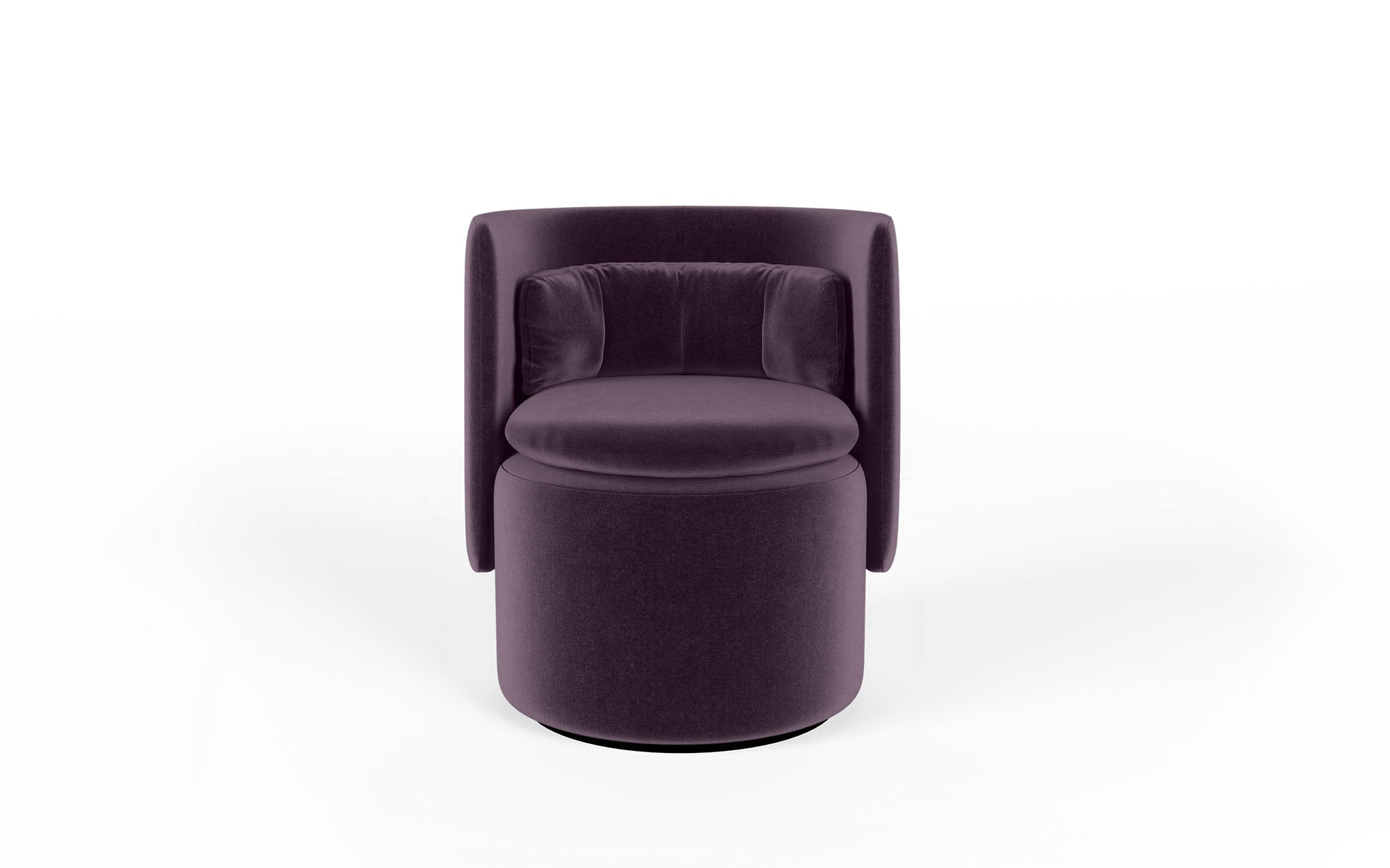 Group cocktail chair with fixed base - Image 36