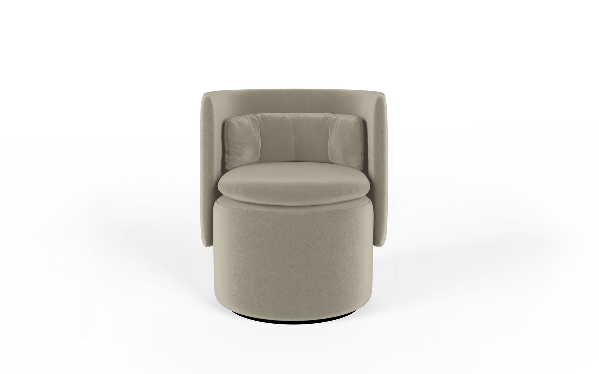 Group cocktail chair with fixed base - Image 39
