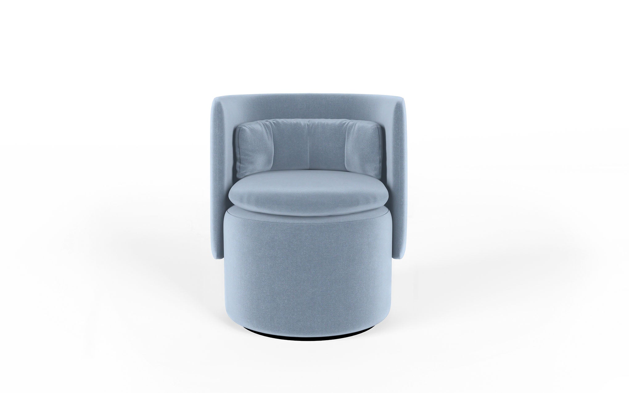 Group cocktail chair with swivel base - Image 41
