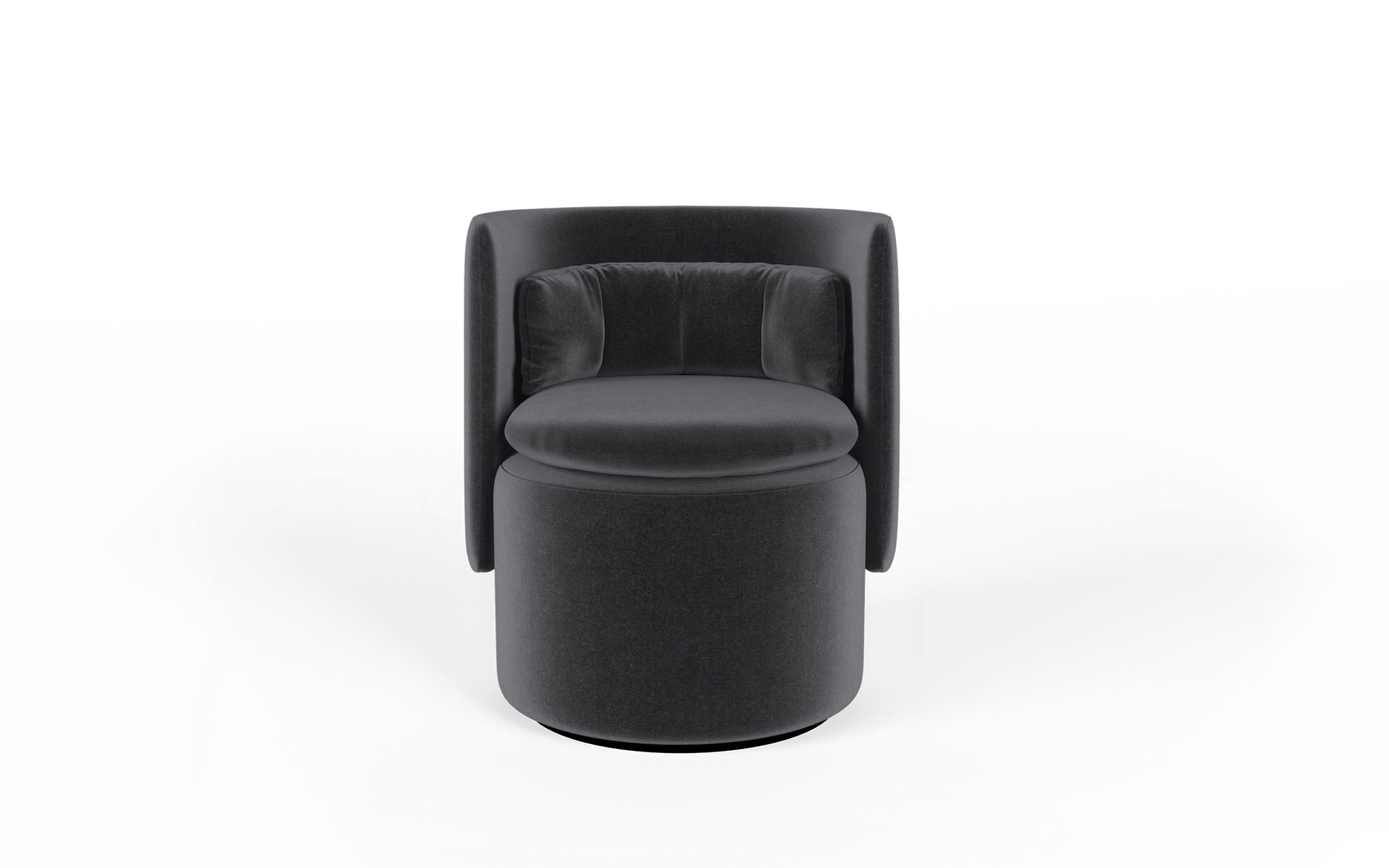 Group cocktail chair with swivel base - Image 43