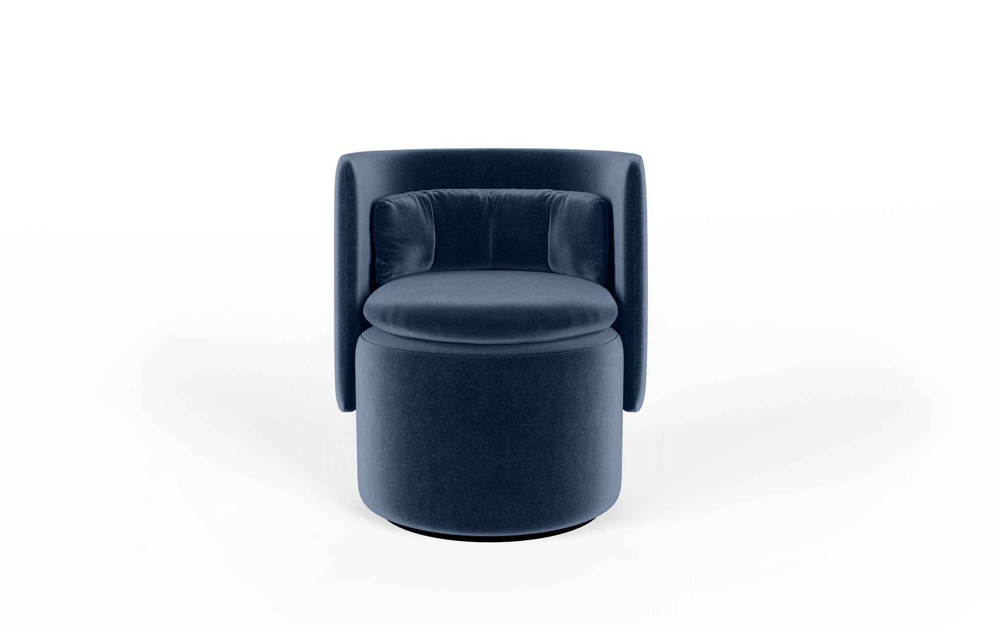 Group cocktail chair with swivel base - Image 49