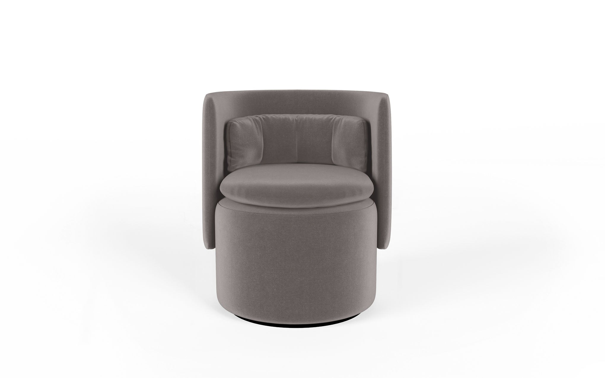 Group cocktail chair with swivel base - Image 53