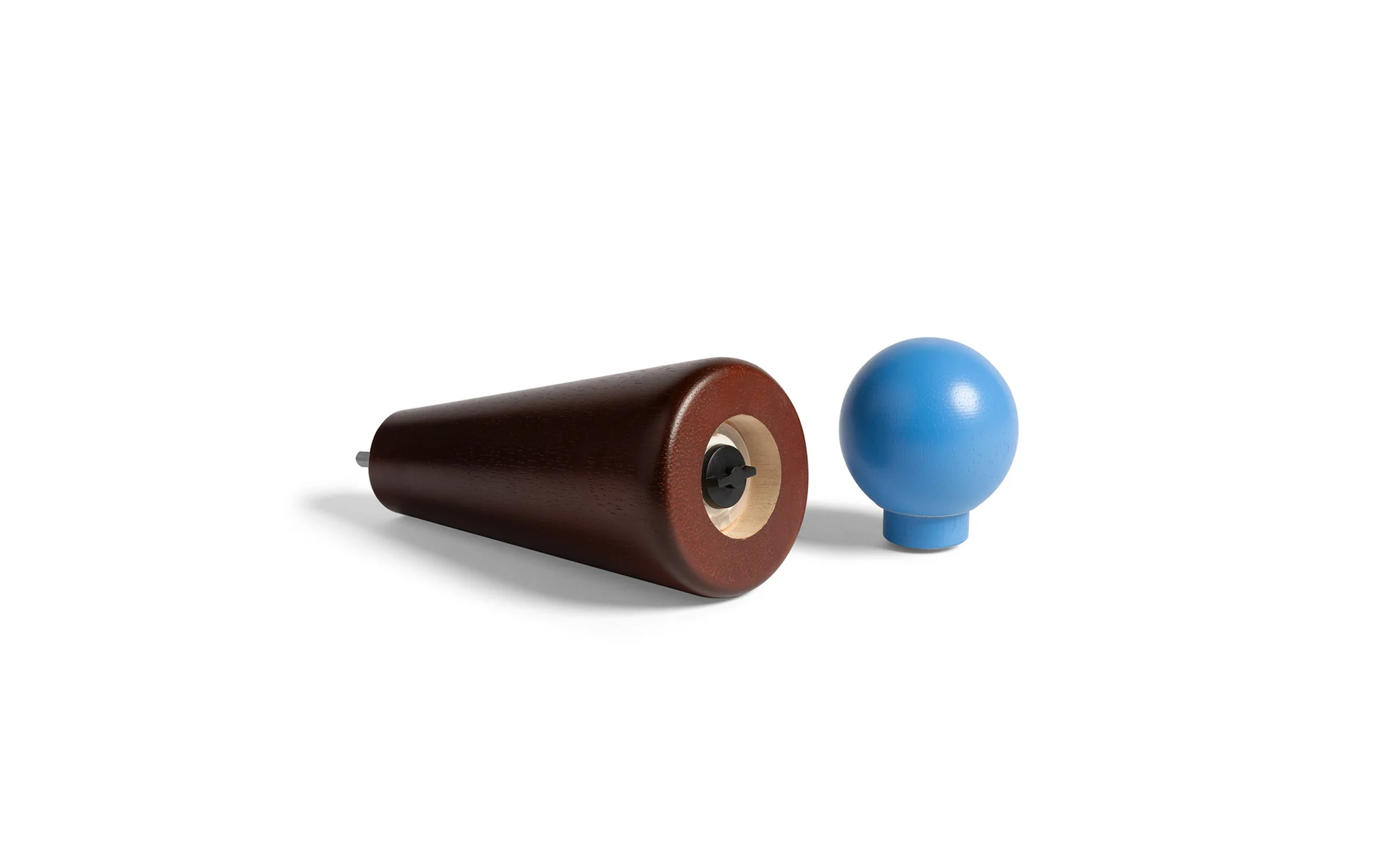 Halma salt & pepper mill - burgundy - Image 2