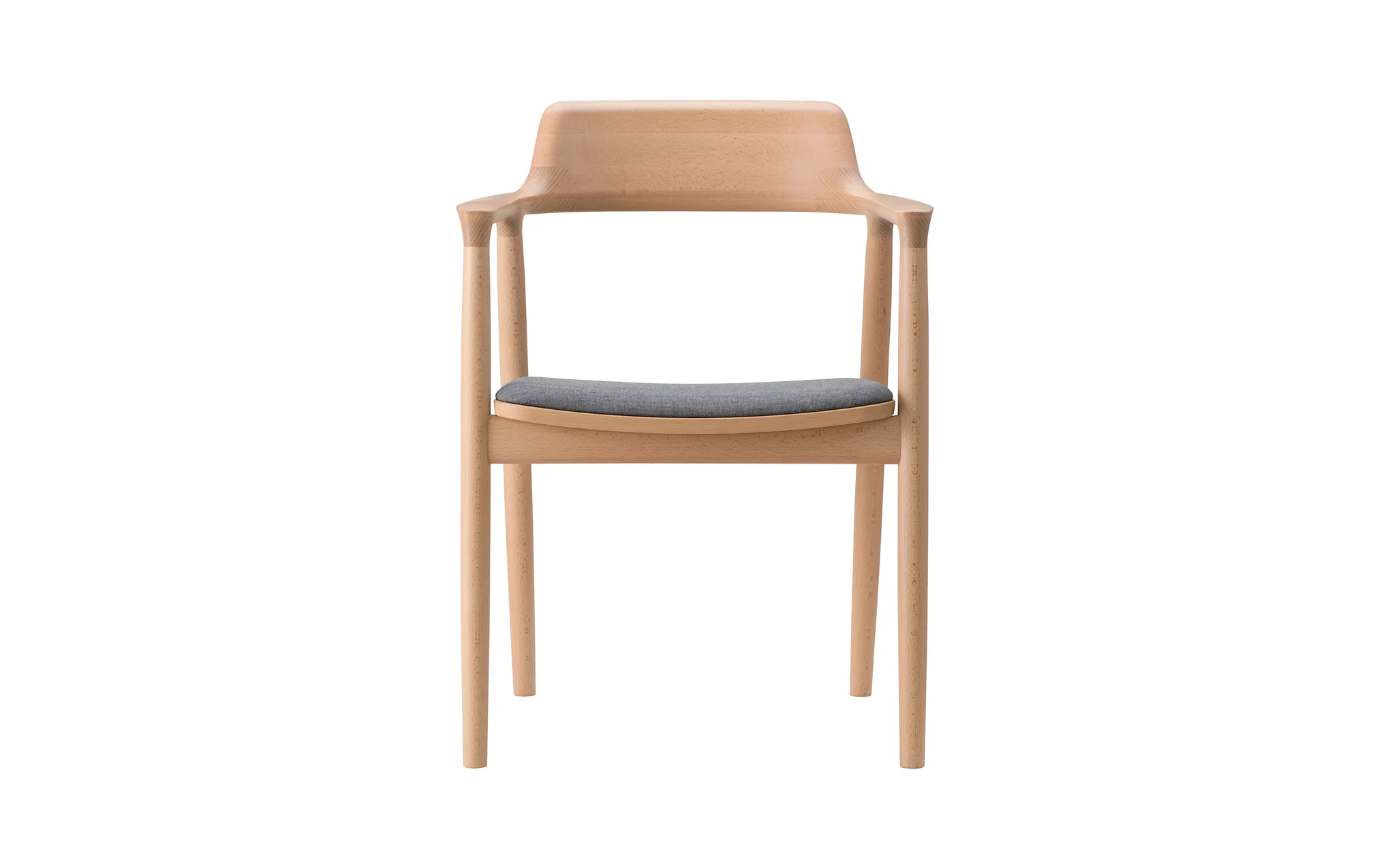 Hiroshima armchair - cushioned seat