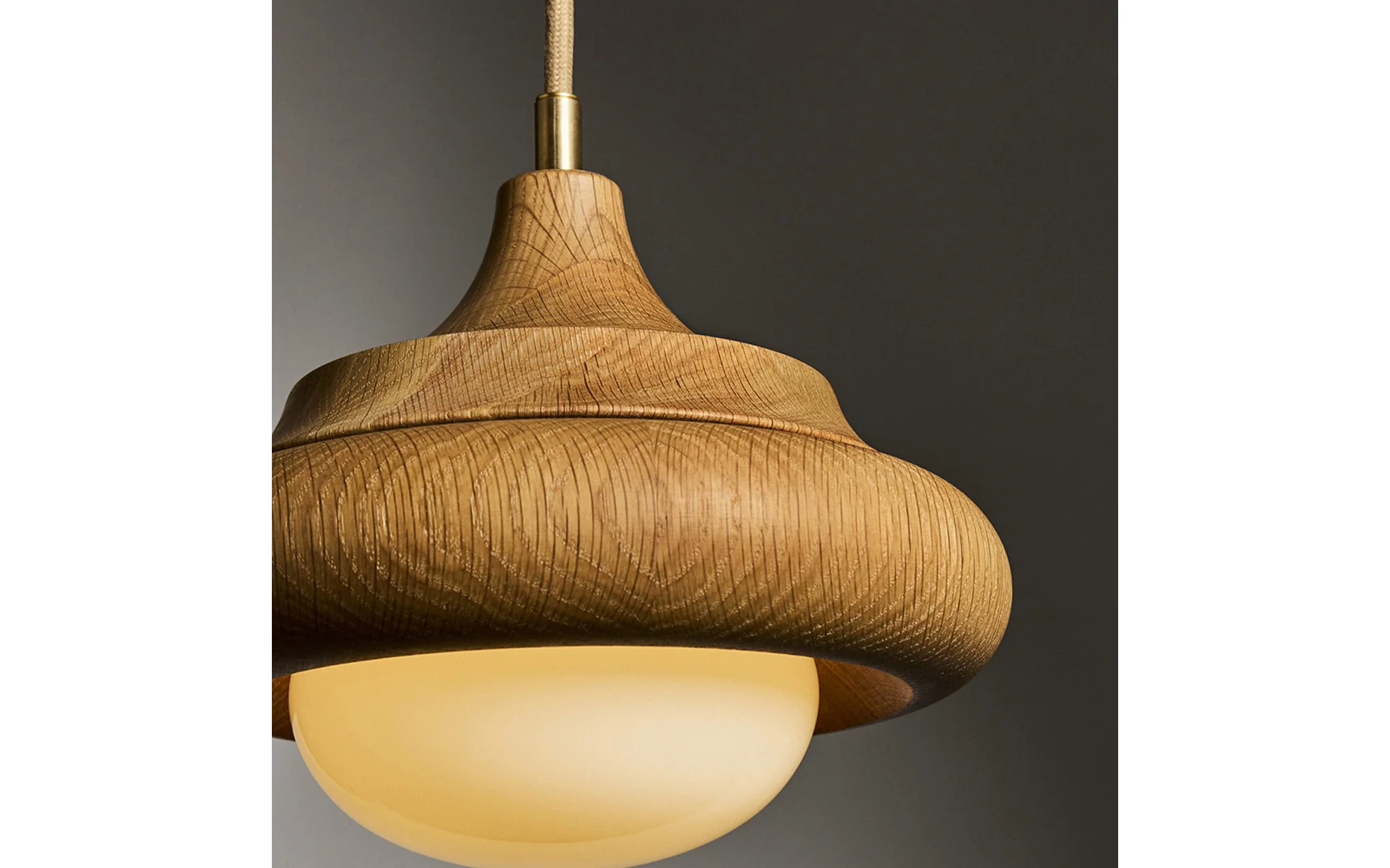 Humboldt pendant 02 - wood - Image 2