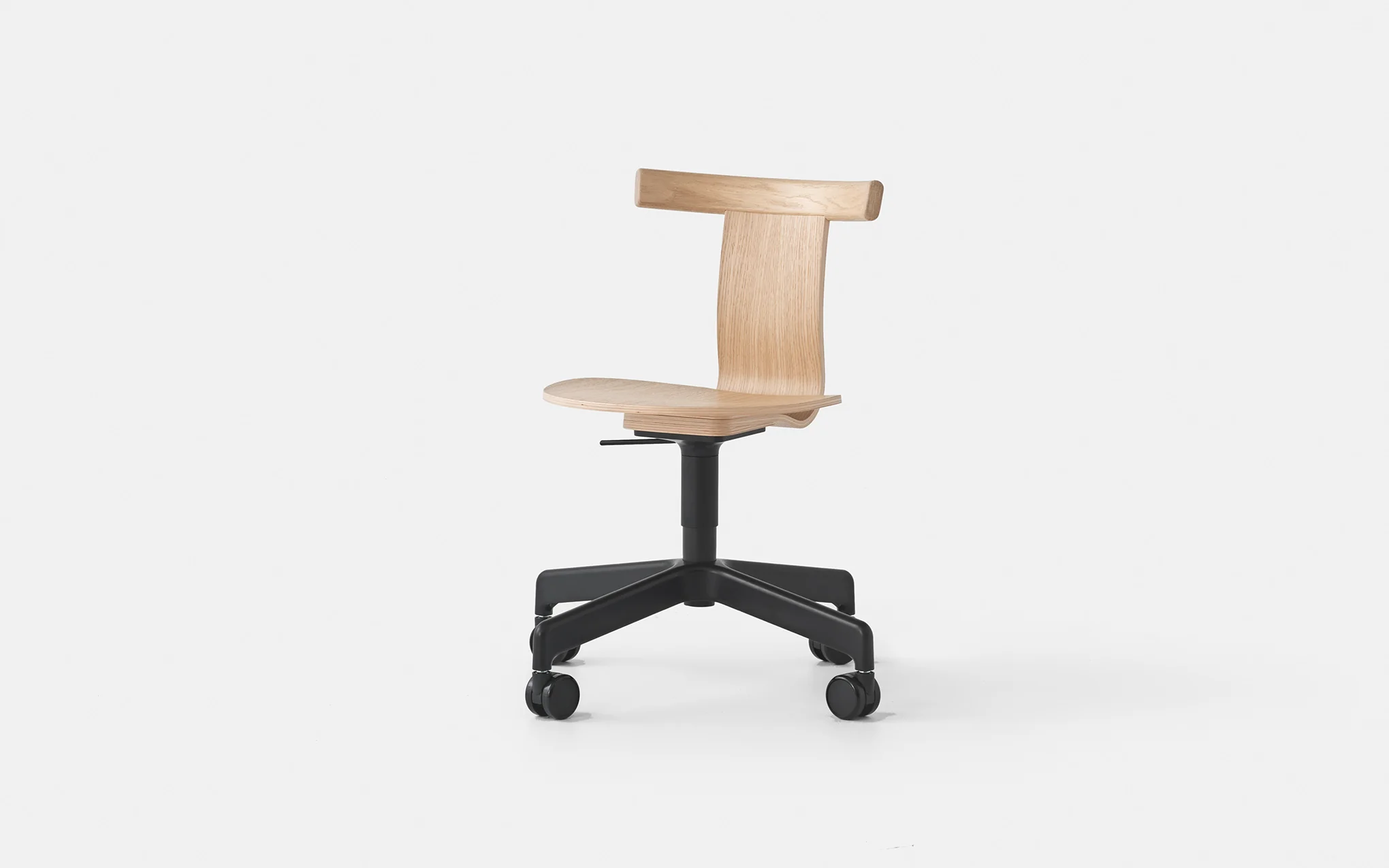 Jiro swivel chair - with castors - Image 2