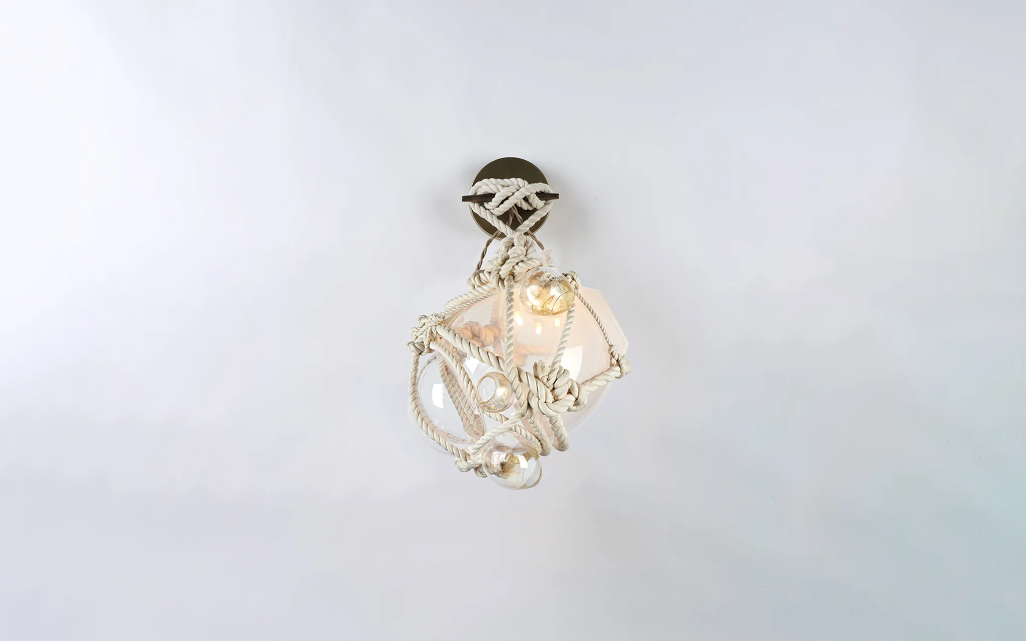 Knotty Bubbles sconce