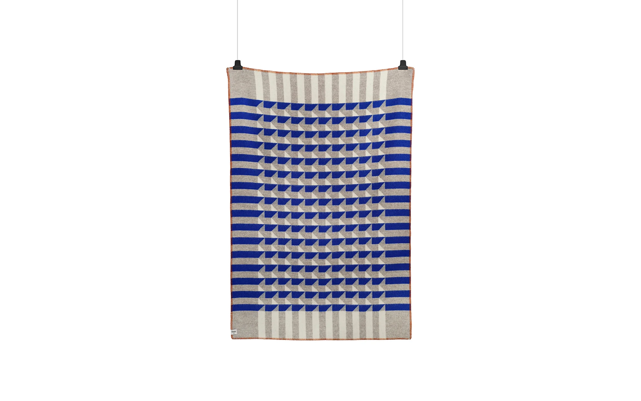 Kvam throw - blue - Image 3