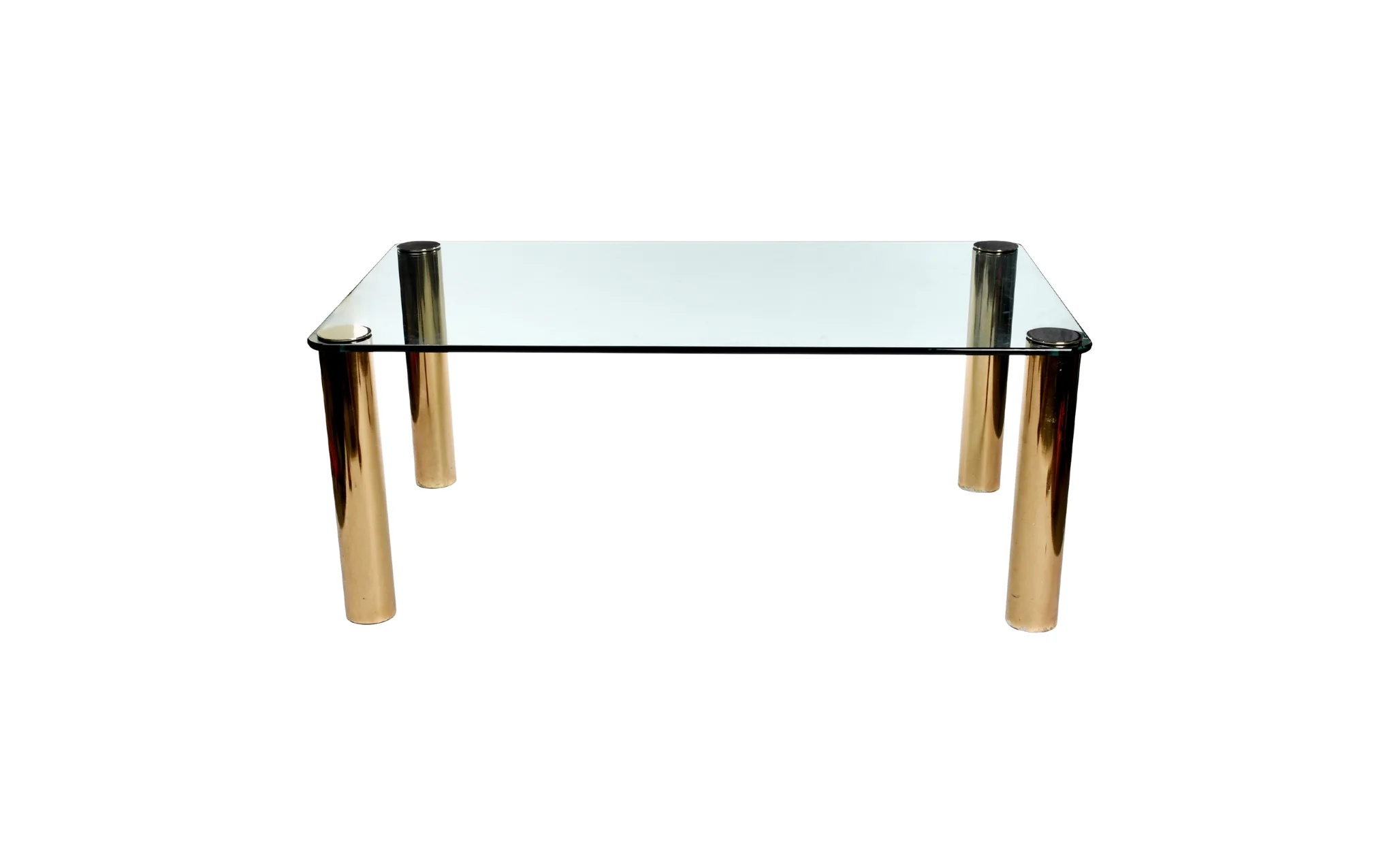 Leon Rosen for Pace Collection glass table