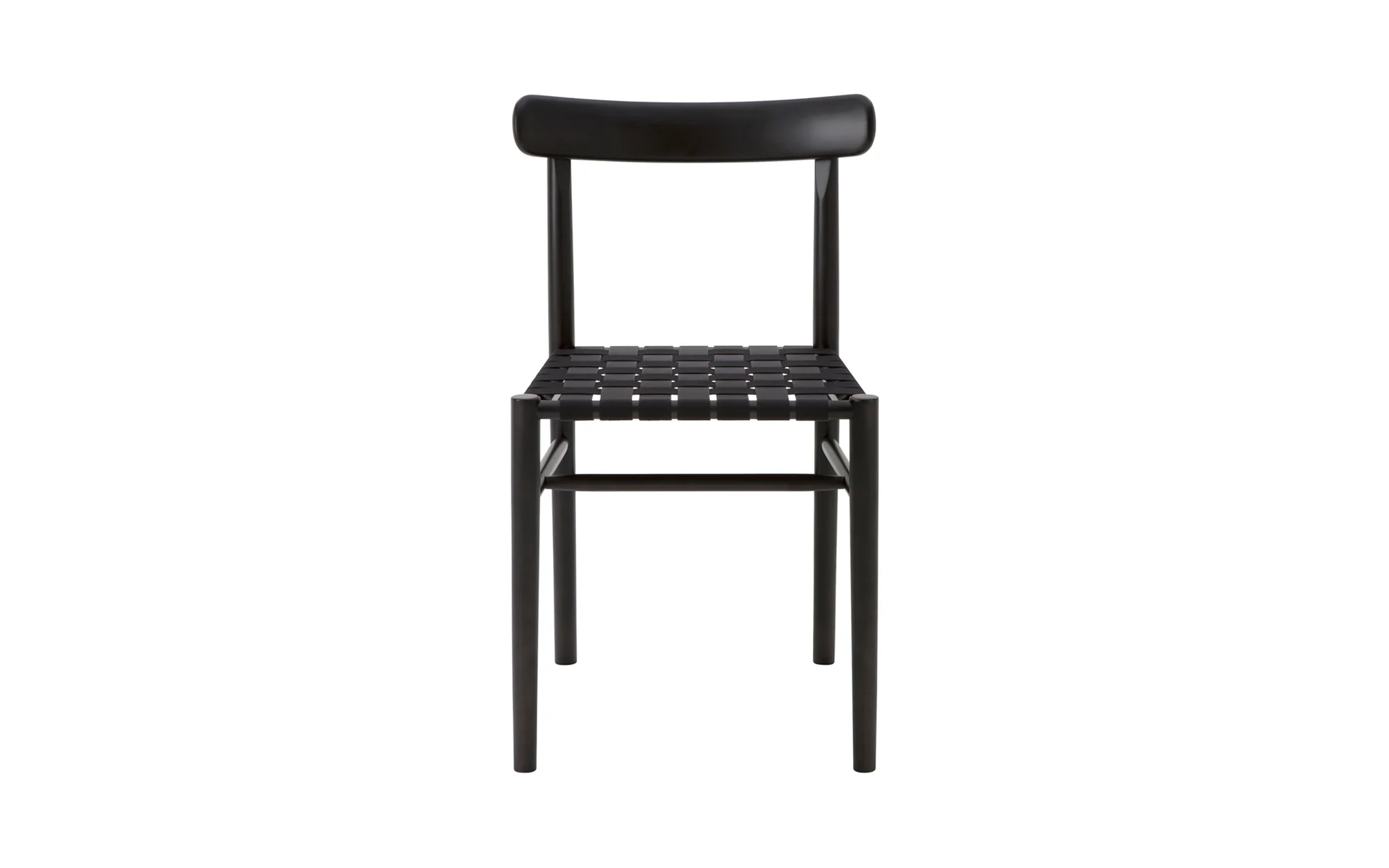 Lightwood chair - webbed seat - Image 6