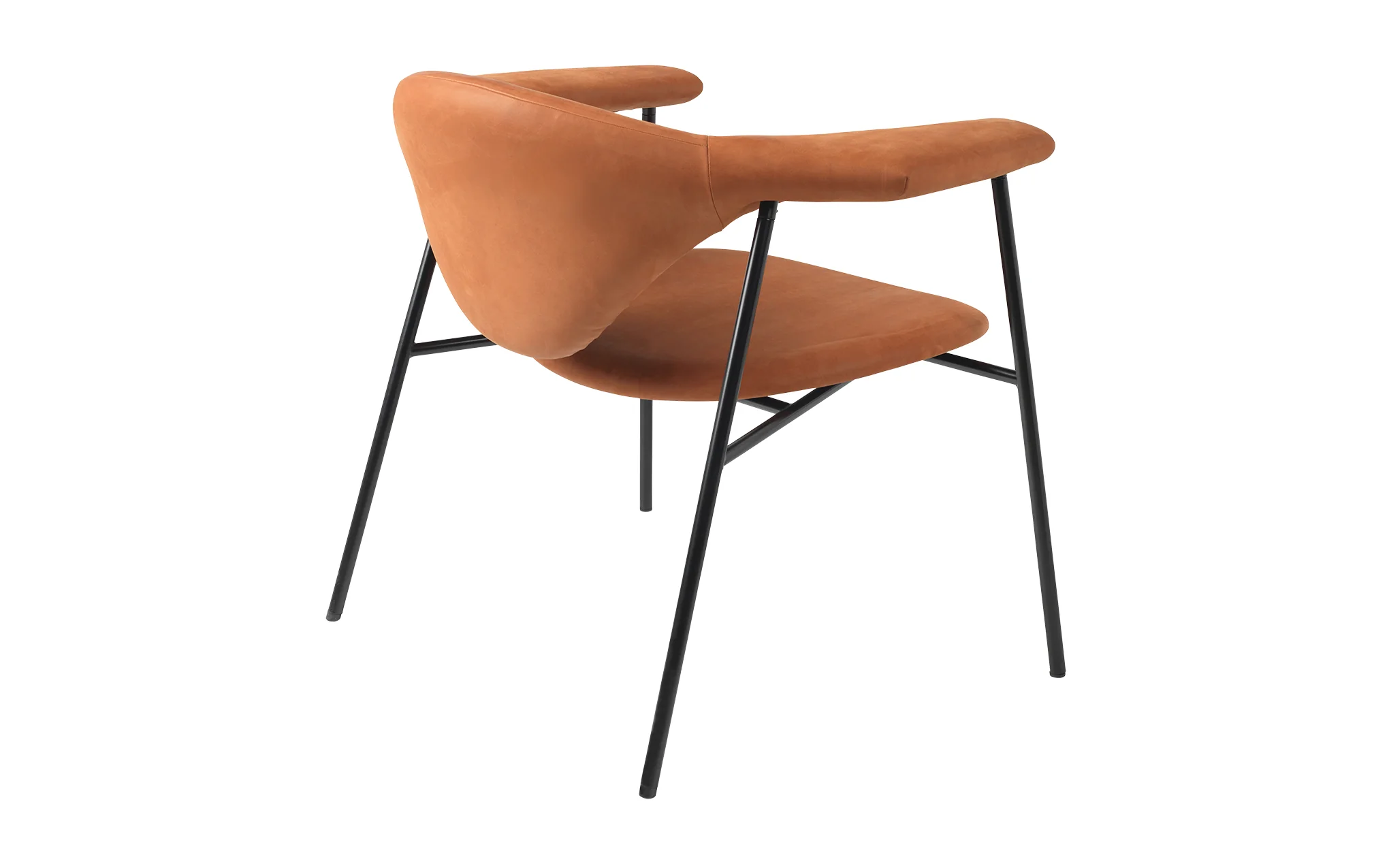 Masculo lounge chair - 4-leg base - Image 4
