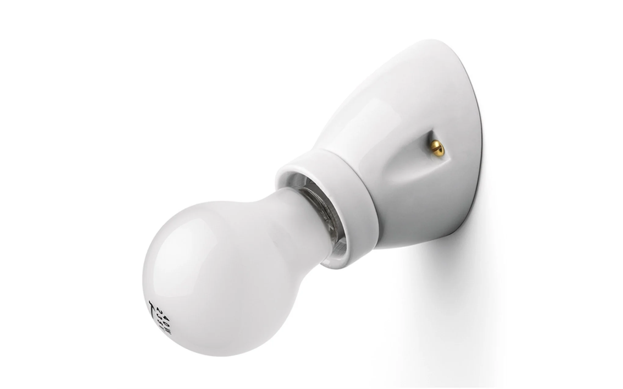 Minimal lamp holder - angled 45°
