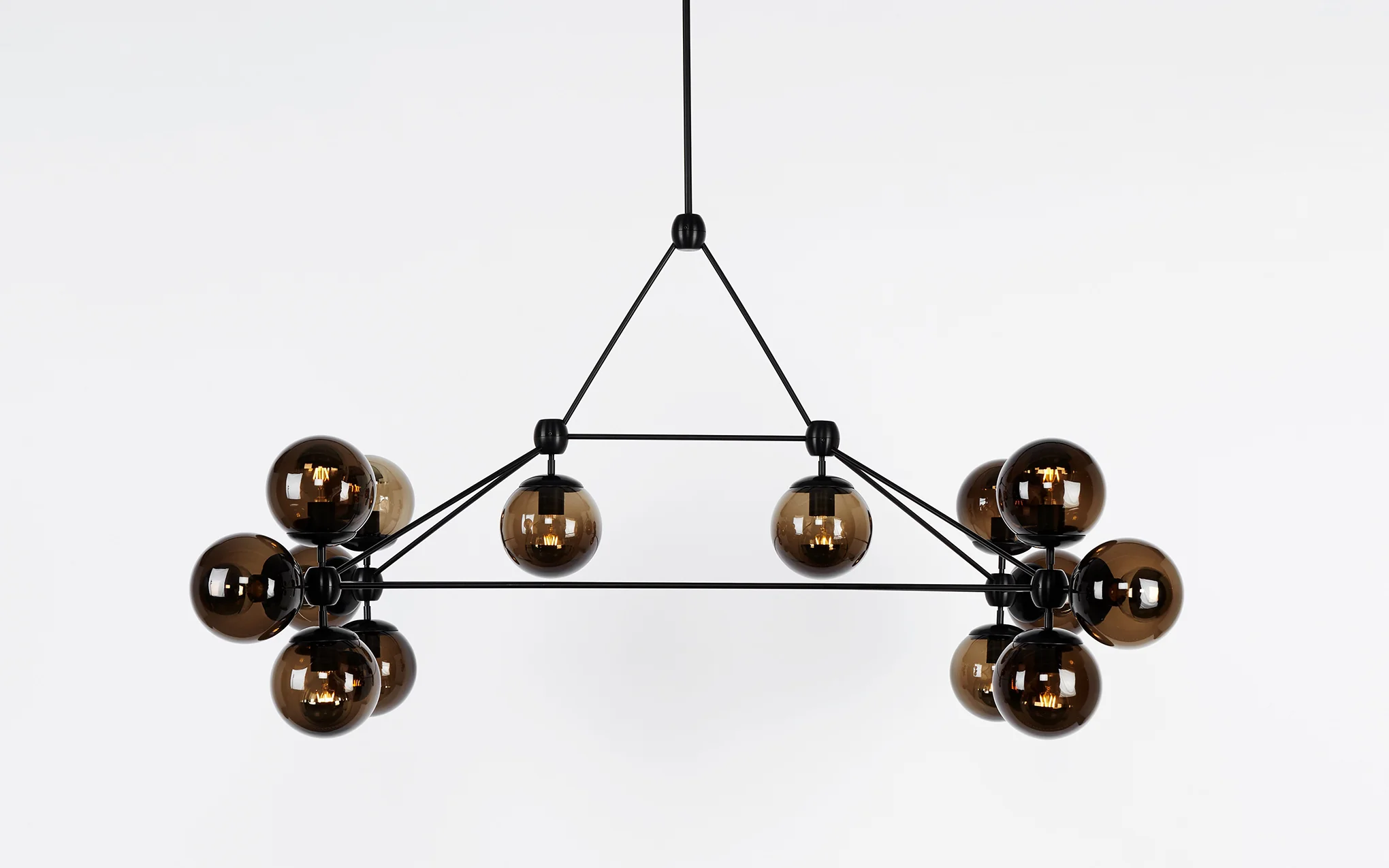 Modo chandelier - rectangular, 14 globes - Image 3