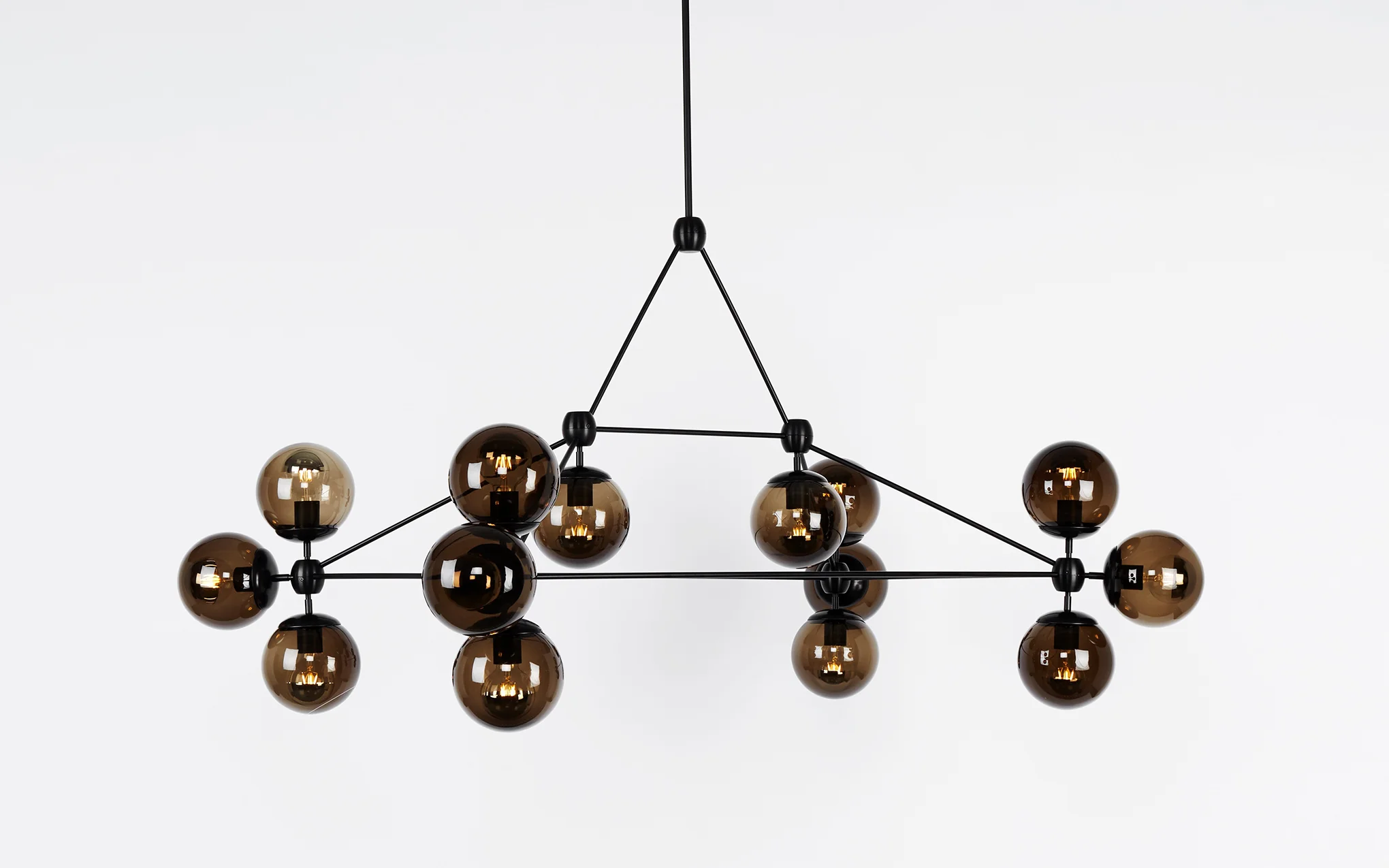 Modo chandelier - rectangular, 14 globes - Image 4