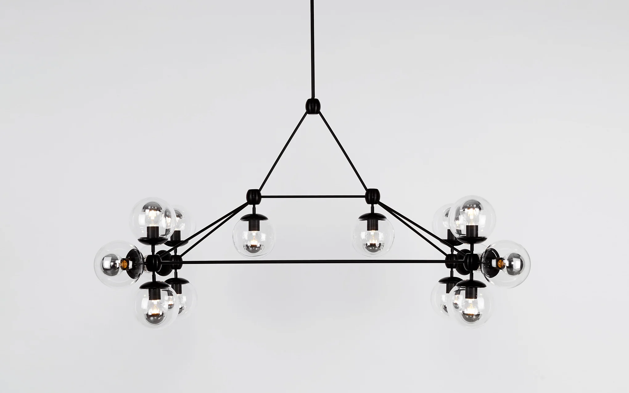 Modo chandelier - rectangular, 14 globes - Image 5