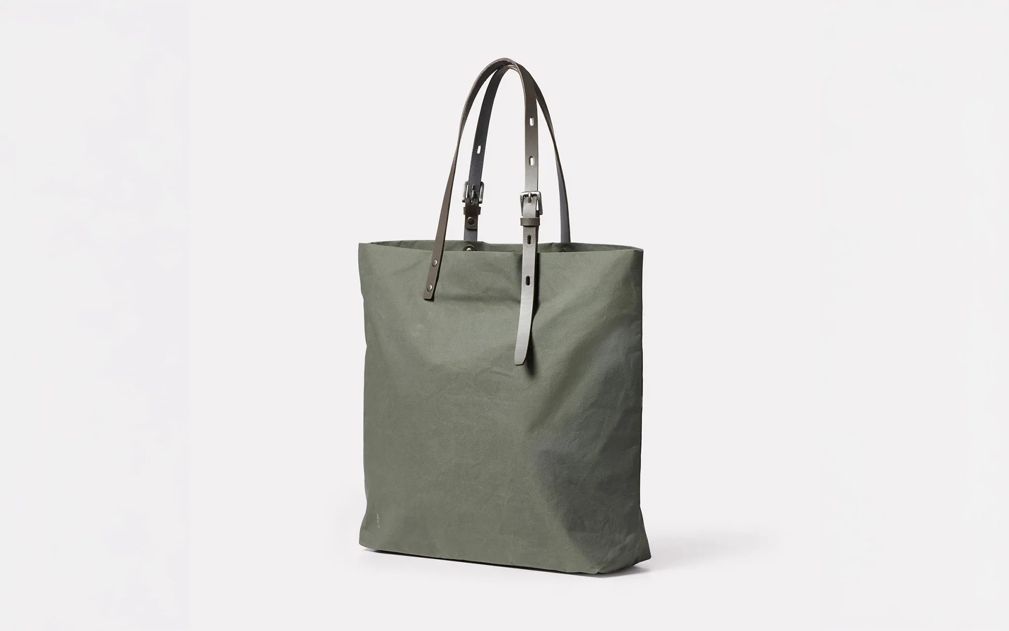 Natalie waxed cotton tote - Image 3
