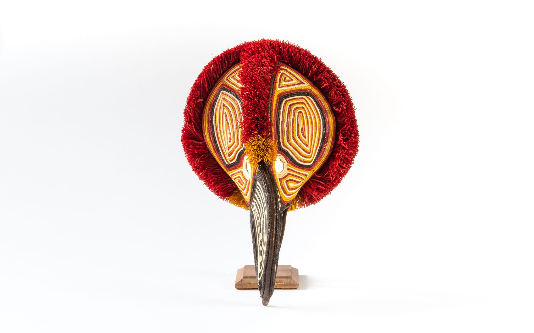 Panamanian ceremonial bird mask - Image 4