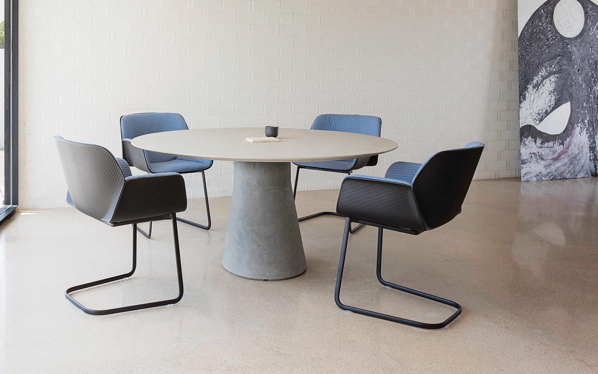 Reverse Conference table - elliptical - Image 5