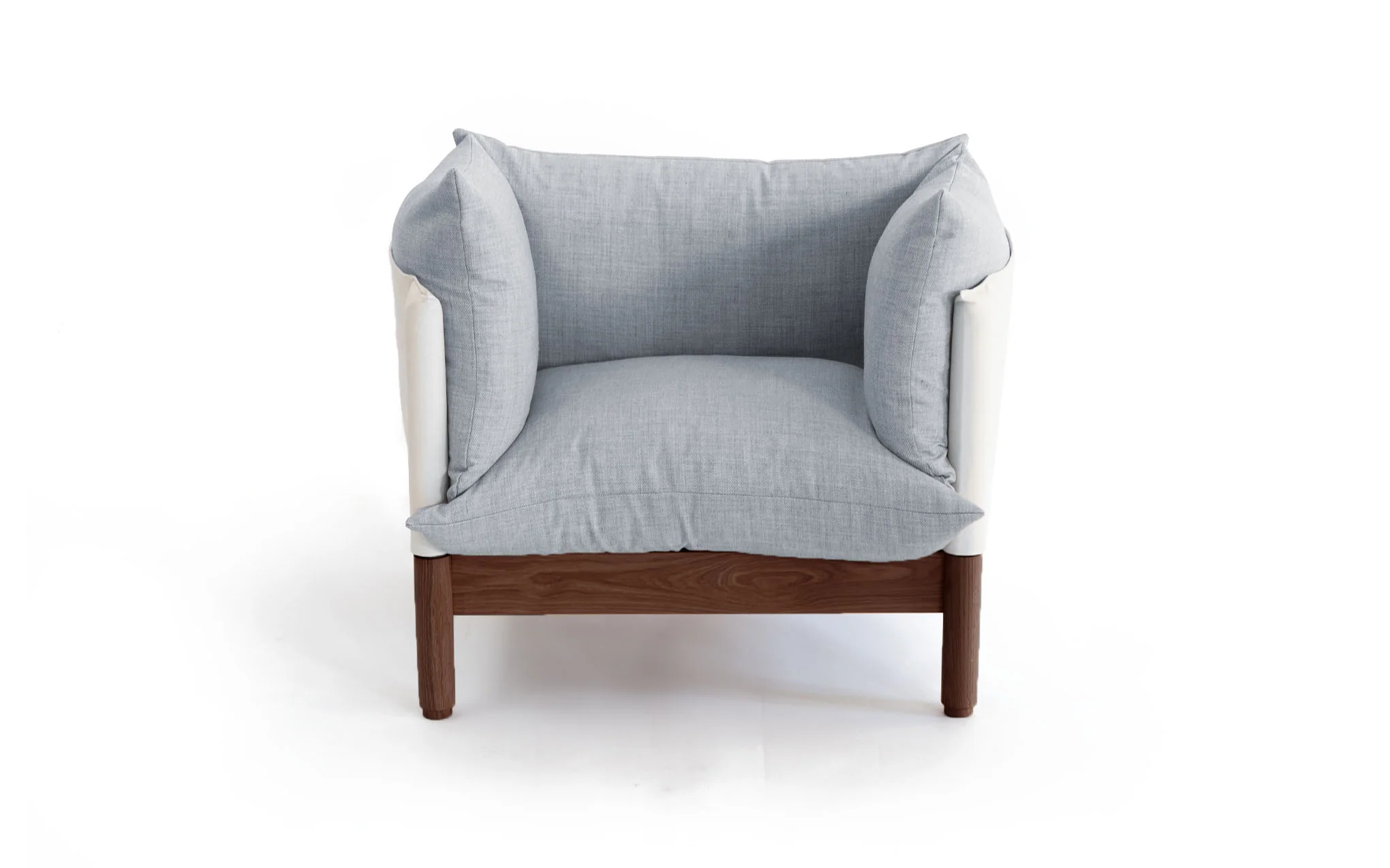 Tepee armchair - walnut