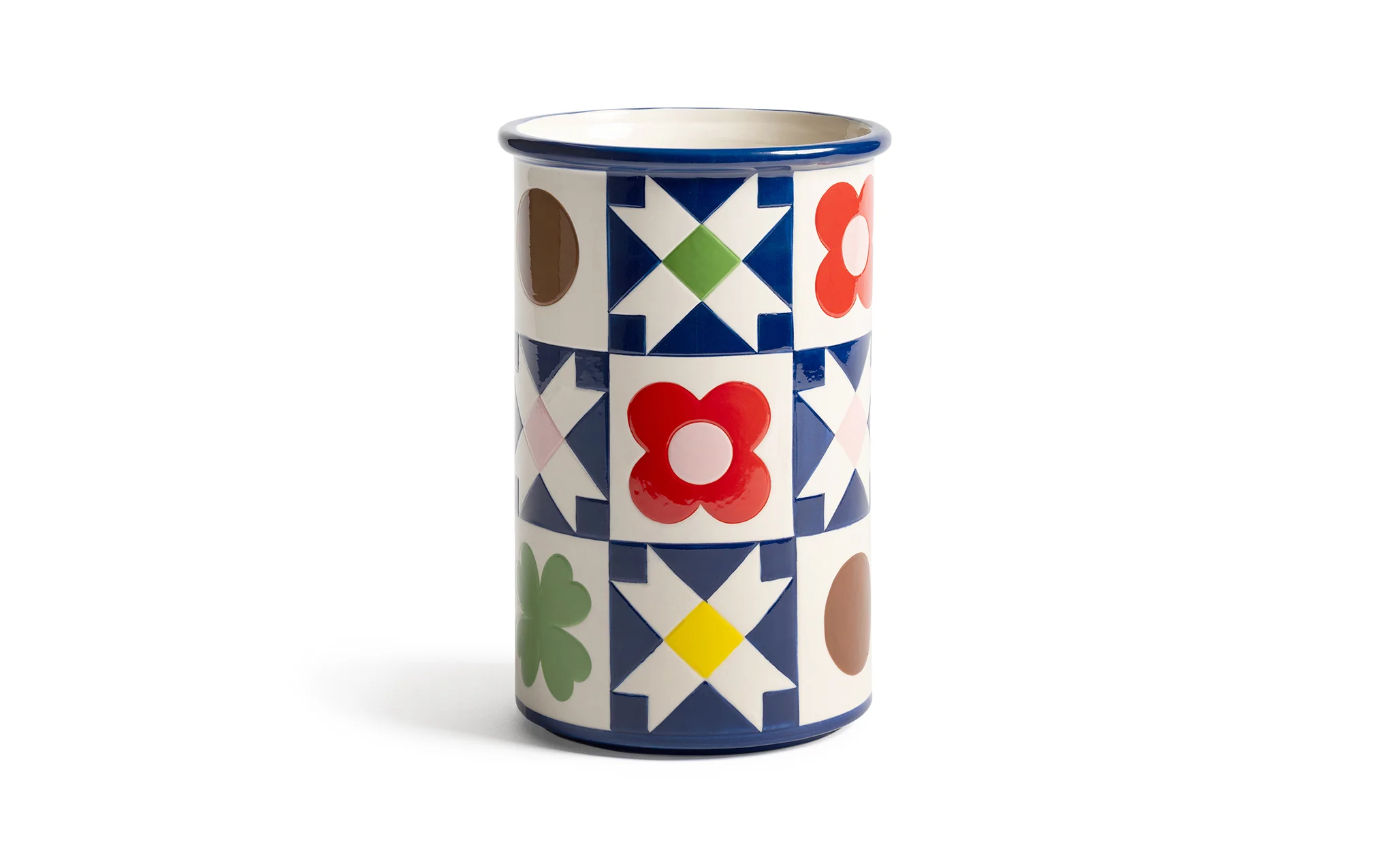 Vase patch quilt