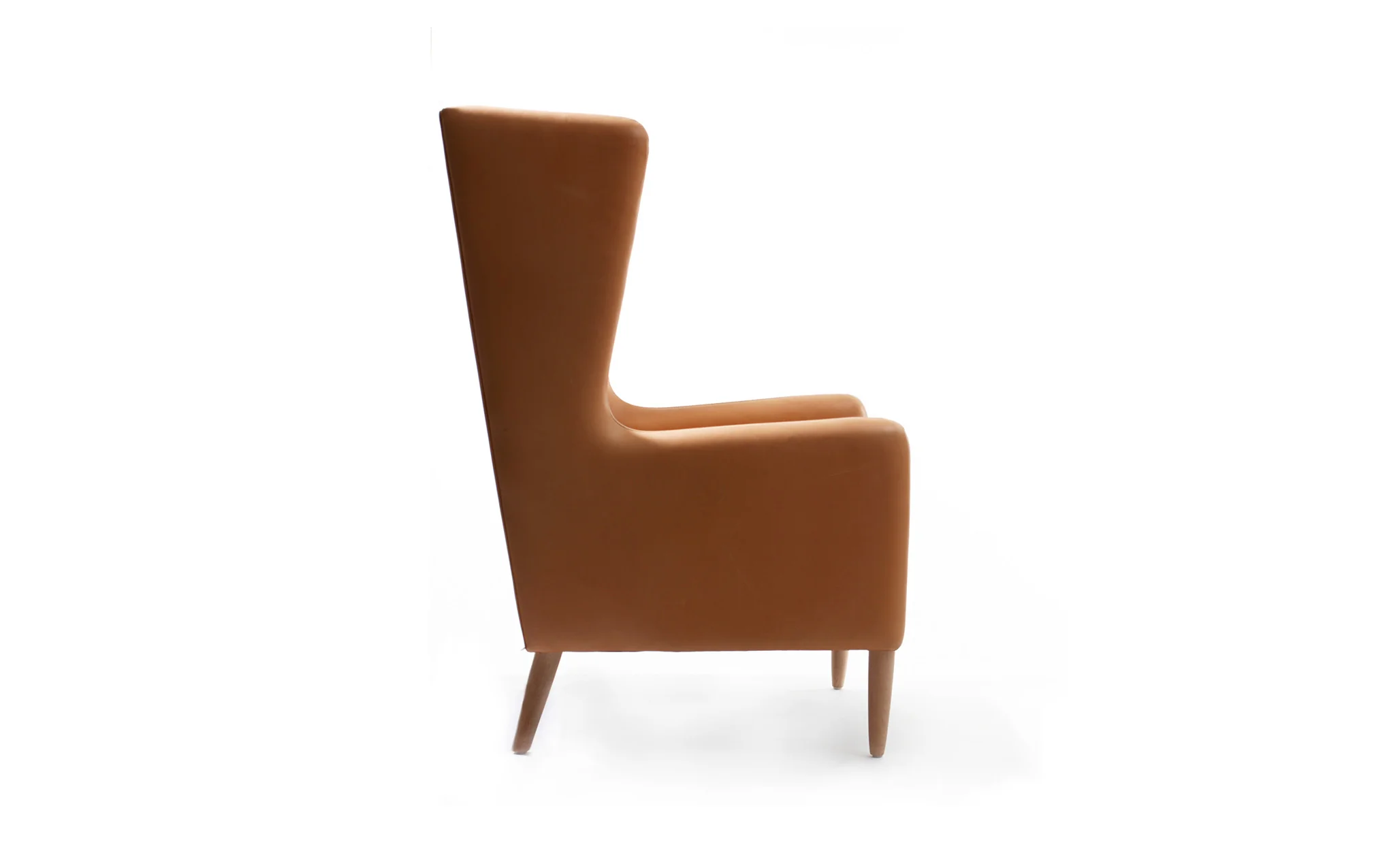 Wing 2 armchair - wooden legs - Image 2