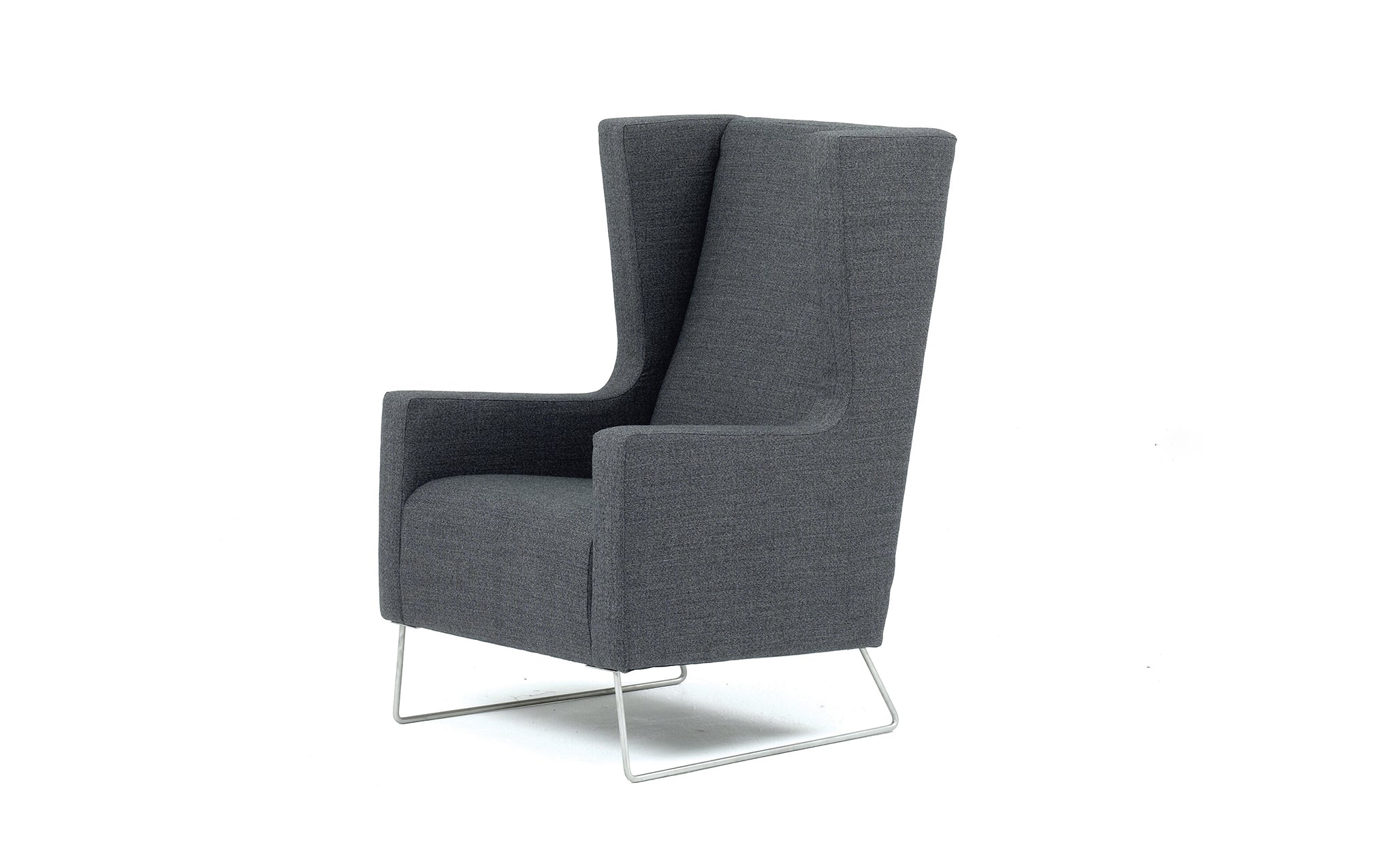Wing 1 armchair - sledge base - Image 2