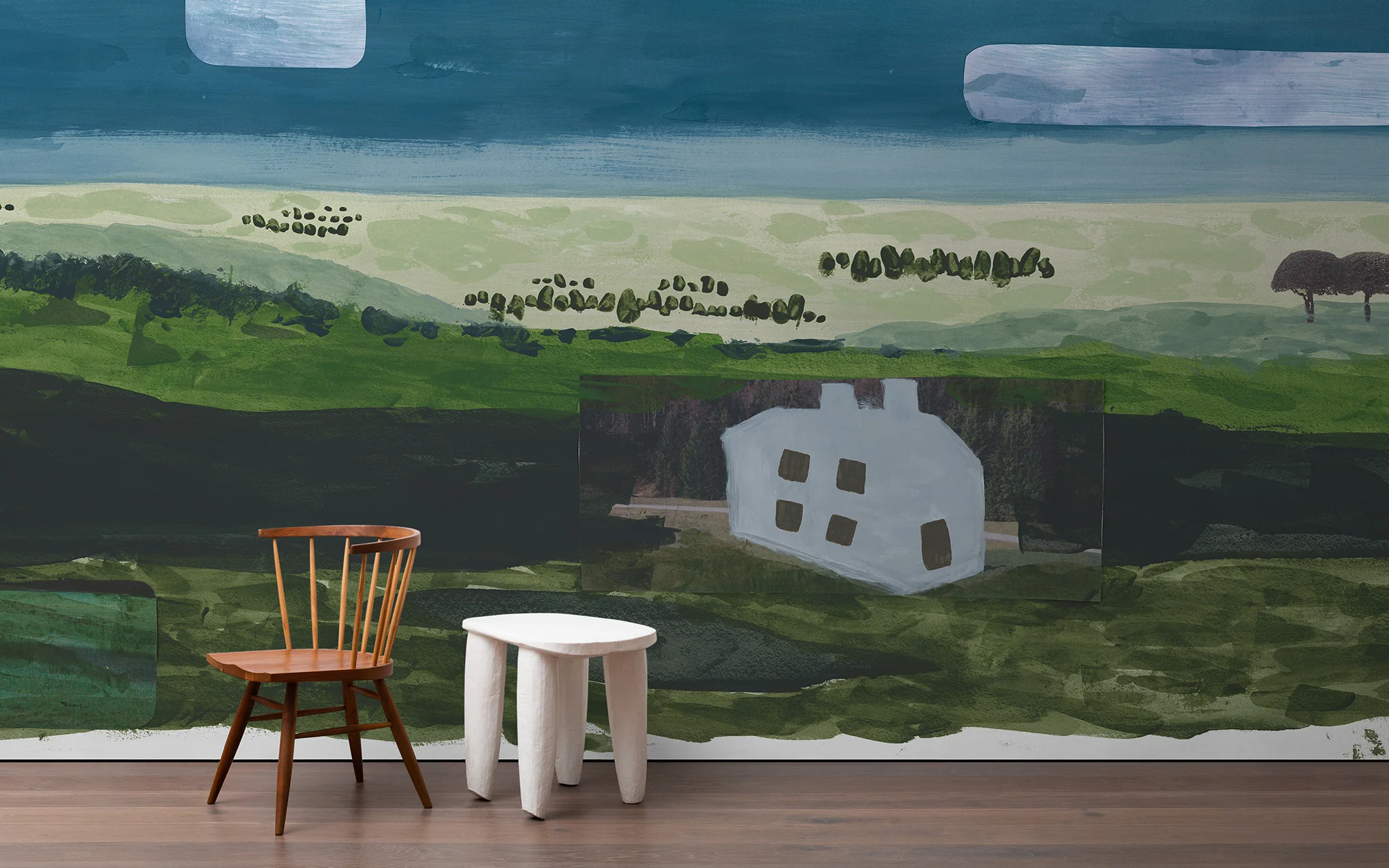 Woodlands, Fields, Moors wallpaper - Image 4